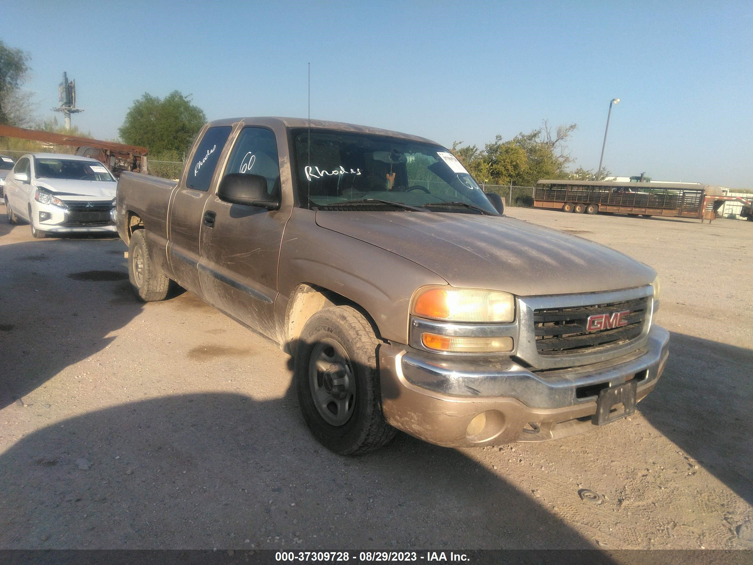 GMC SIERRA 2004 2gtec19t441202656