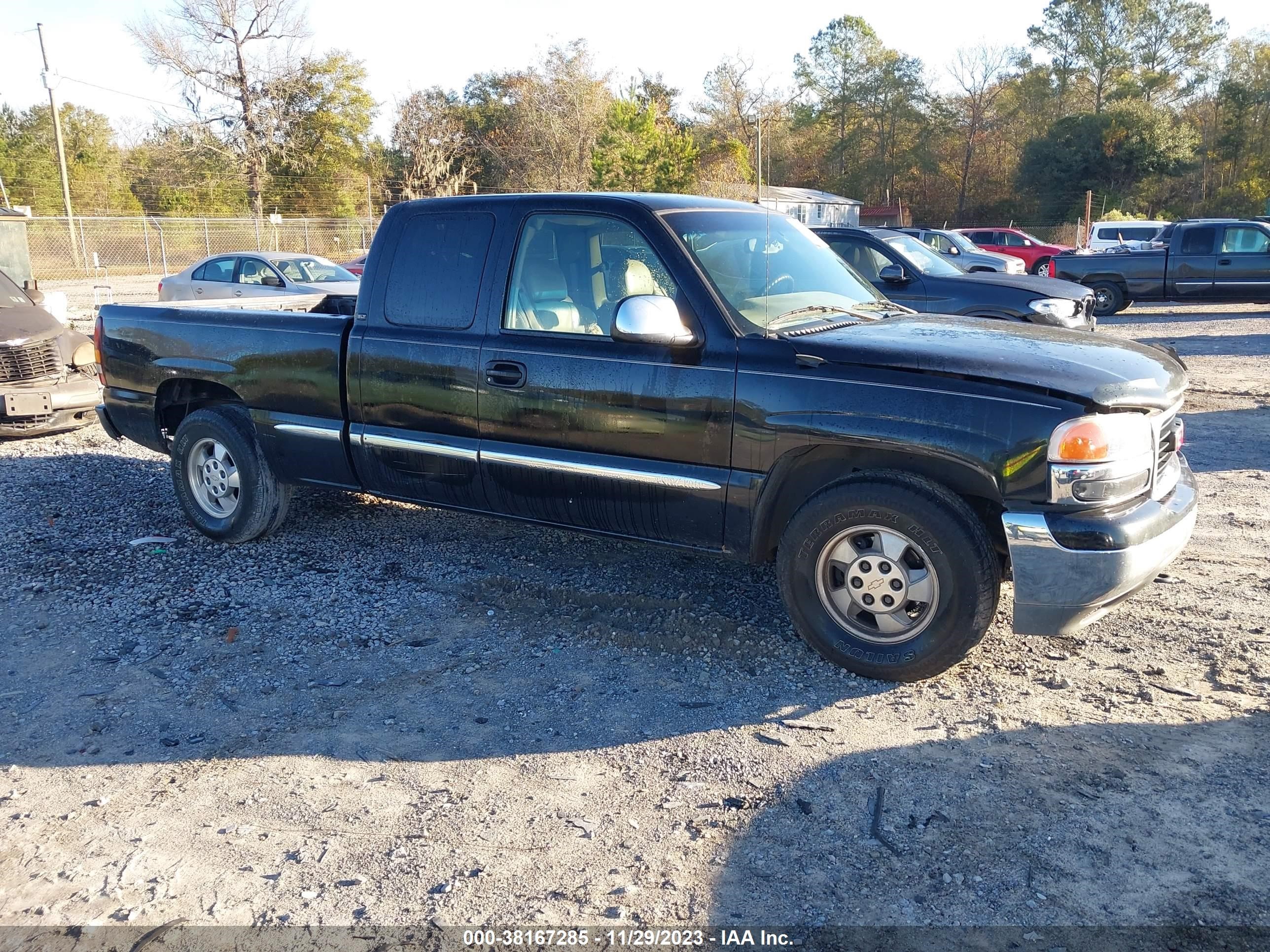 GMC SIERRA 2002 2gtec19t521278268