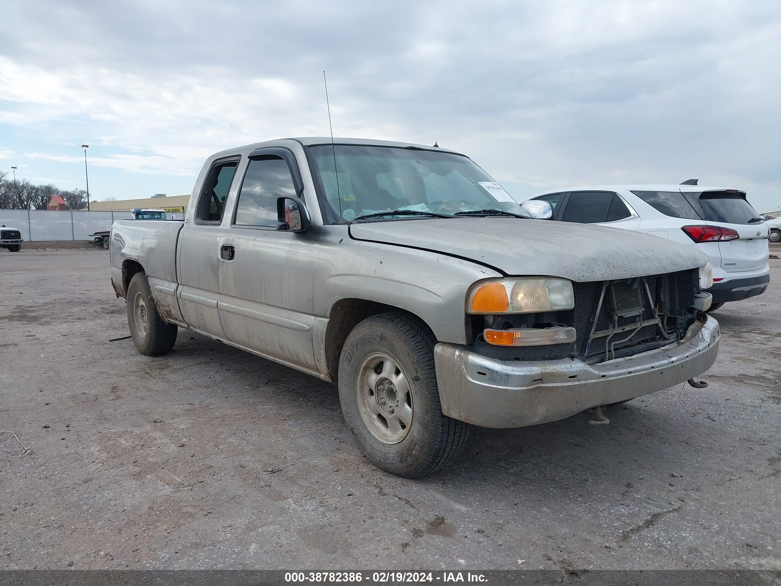 GMC SIERRA 2001 2gtec19t611374084