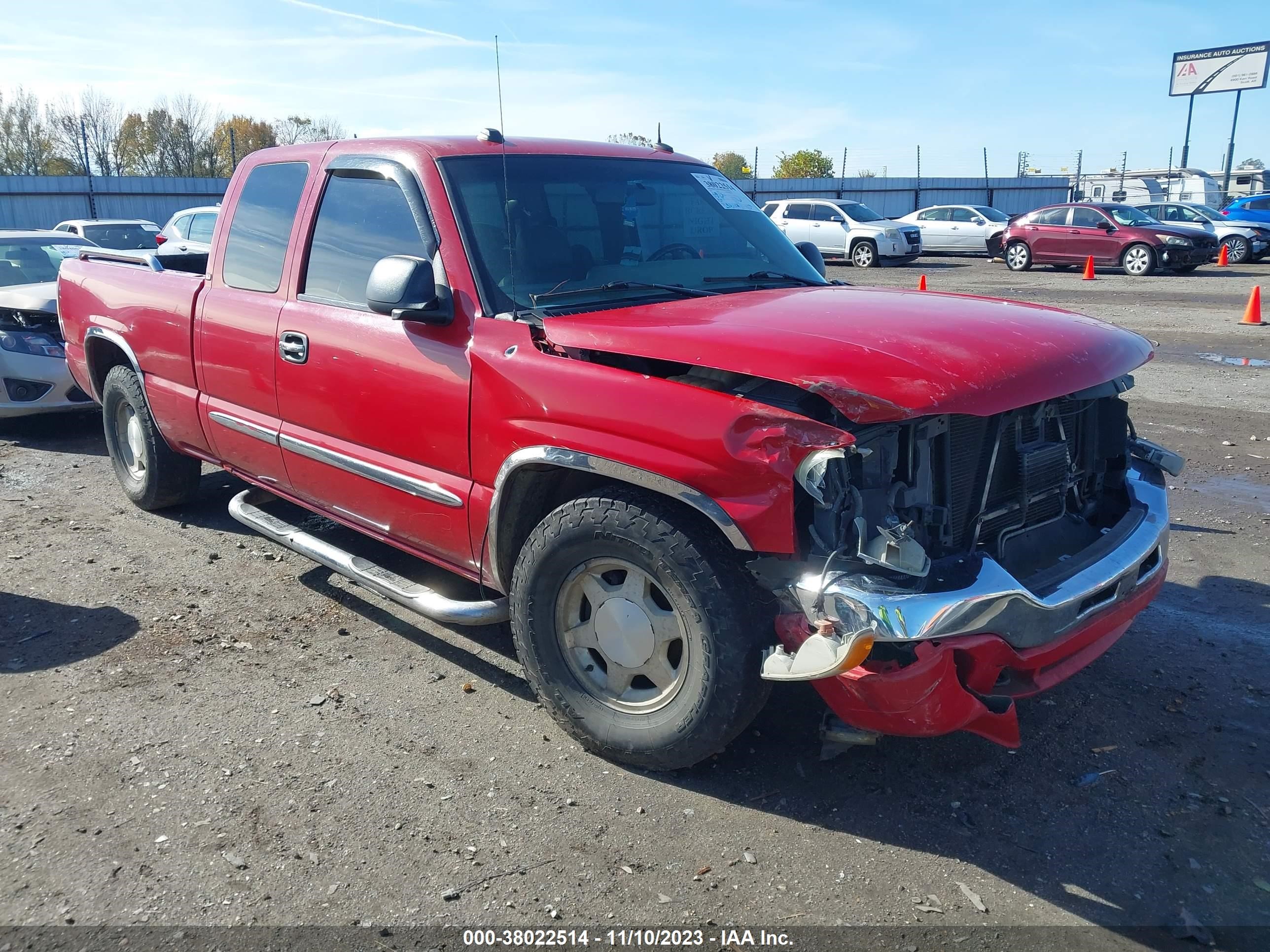 GMC SIERRA 2004 2gtec19t641101683