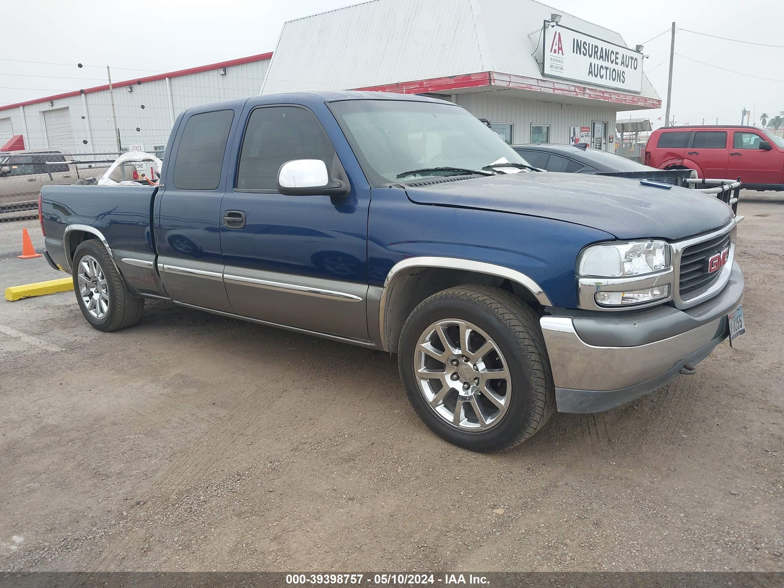 GMC SIERRA 1999 2gtec19t6x1557803