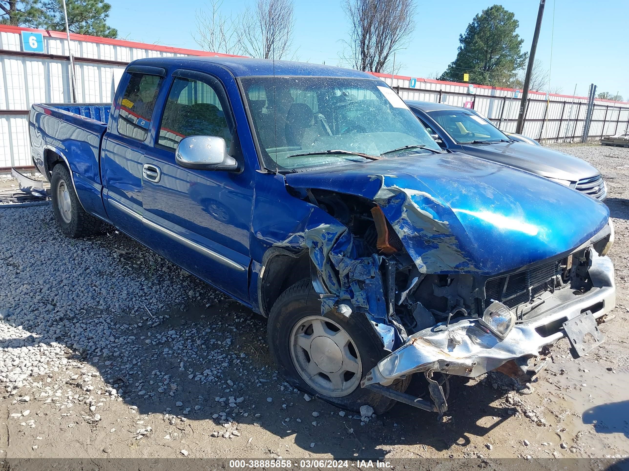 GMC SIERRA 2004 2gtec19t841277683