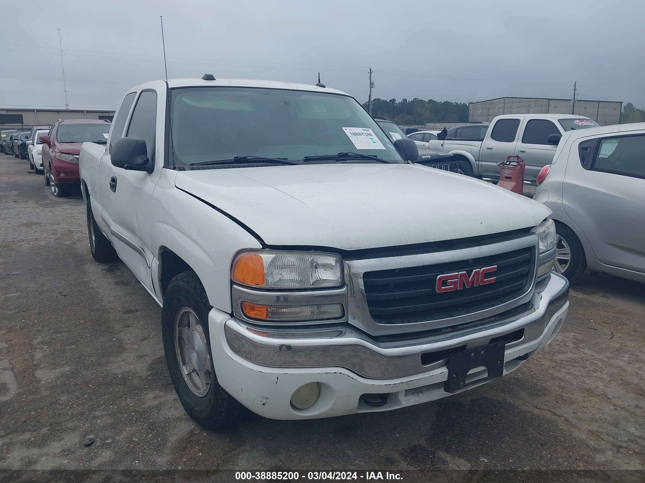 GMC SIERRA 2004 2gtec19t841312979