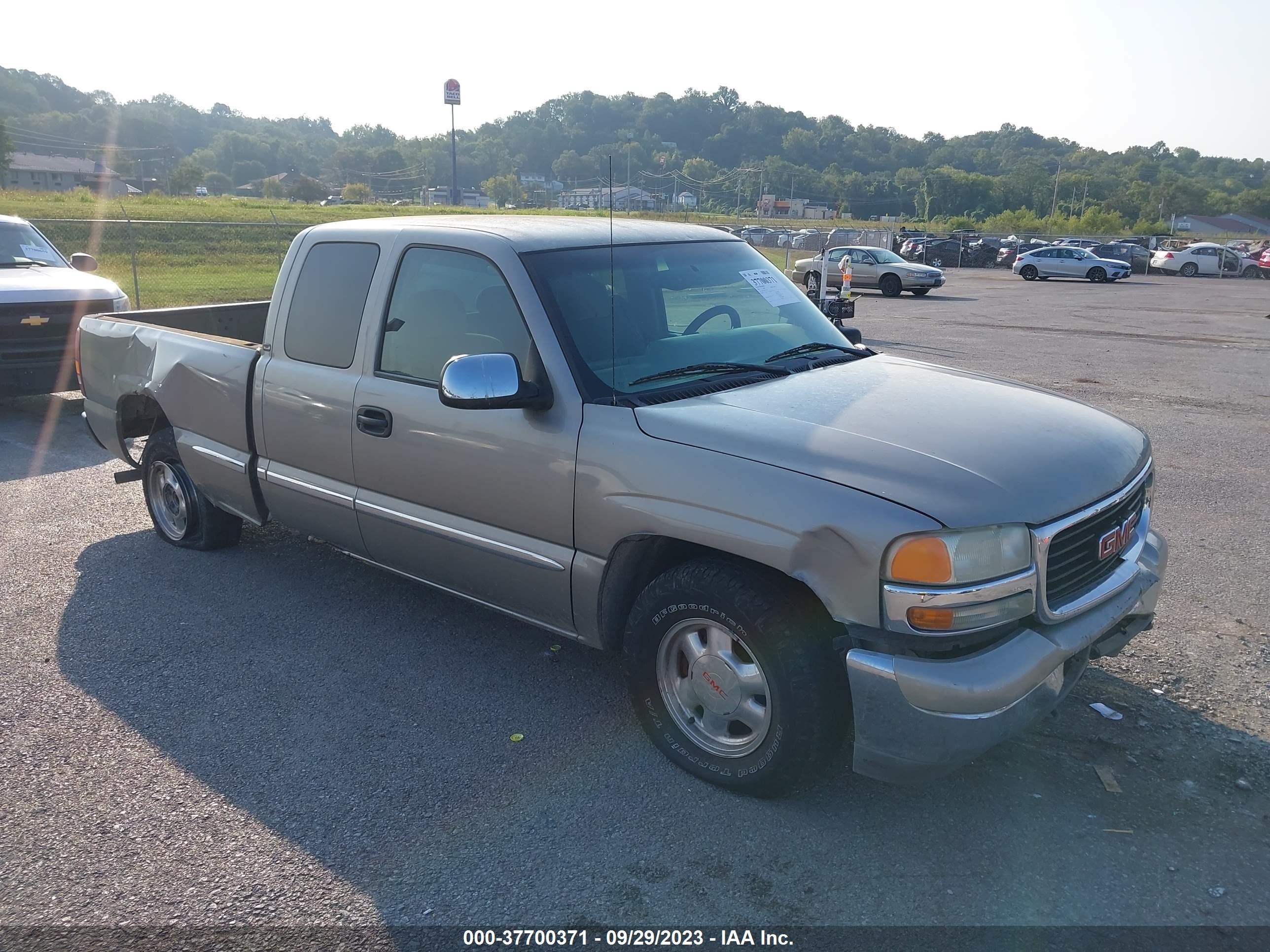 GMC SIERRA 2001 2gtec19t911175157