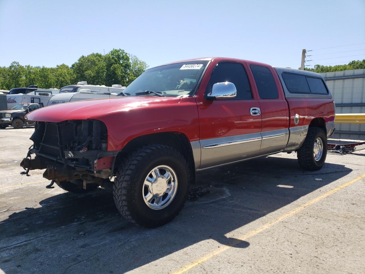 GMC SIERRA 2003 2gtec19t931312696