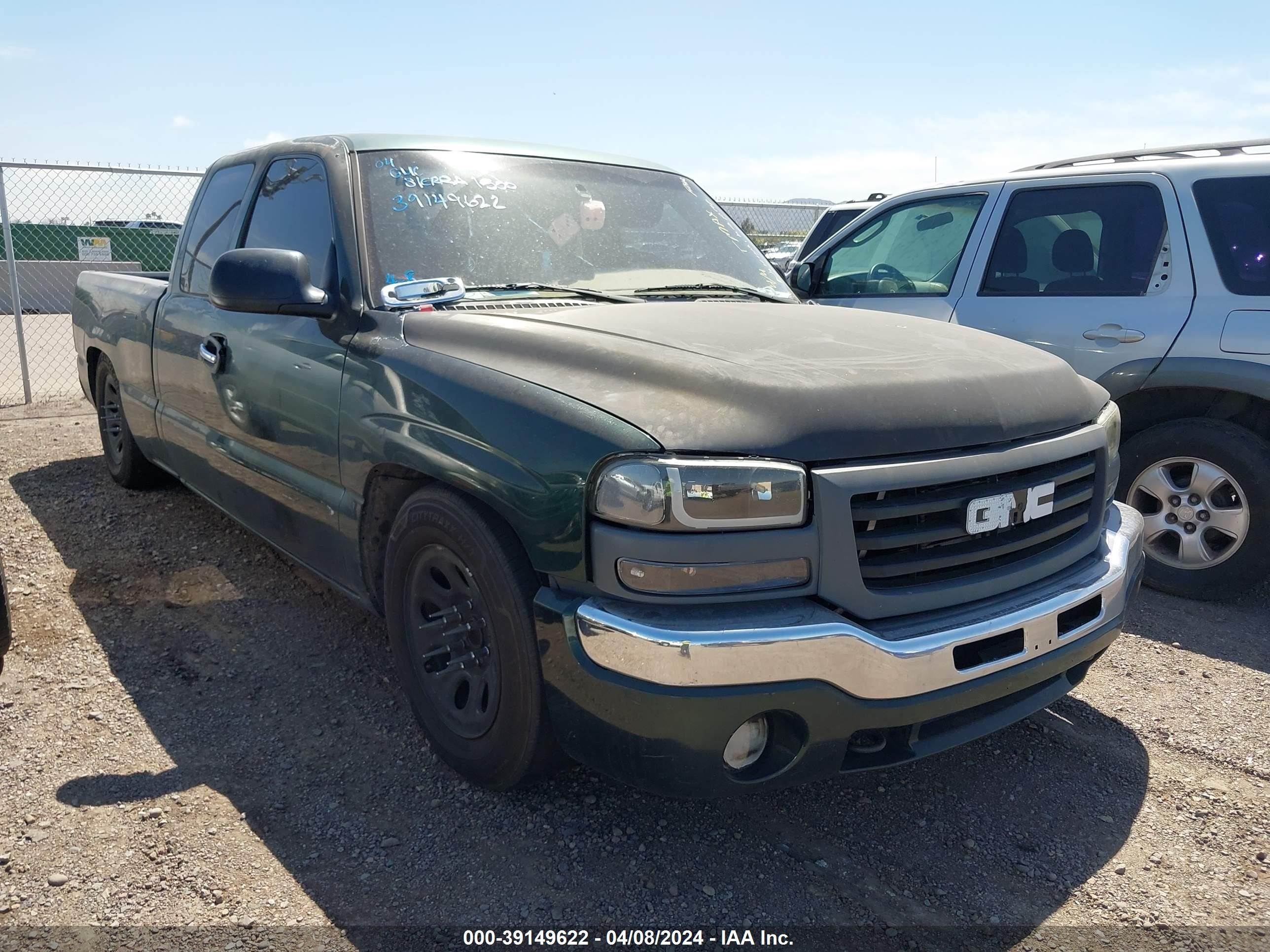 GMC SIERRA 2004 2gtec19t941216424