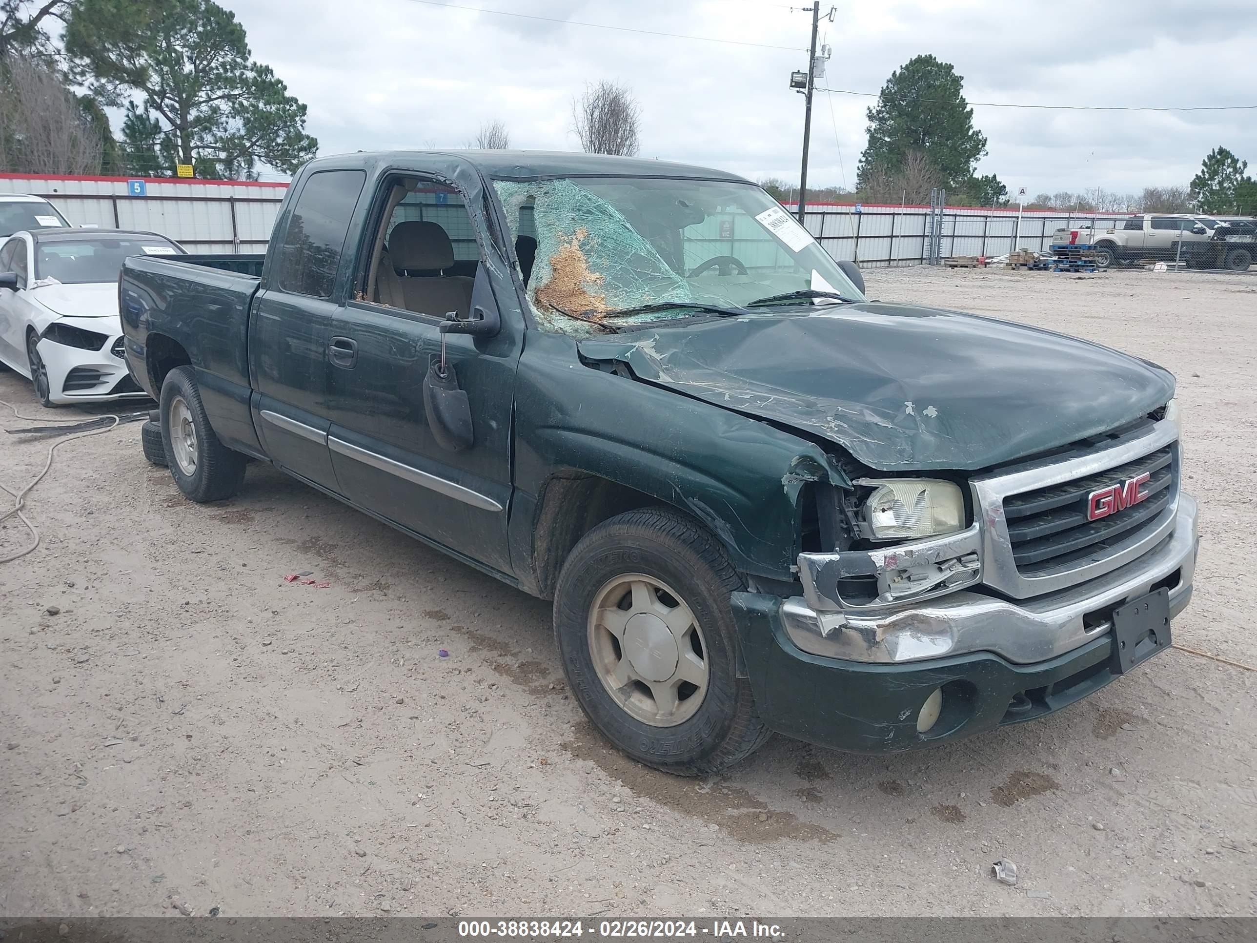 GMC SIERRA 2004 2gtec19t941245809