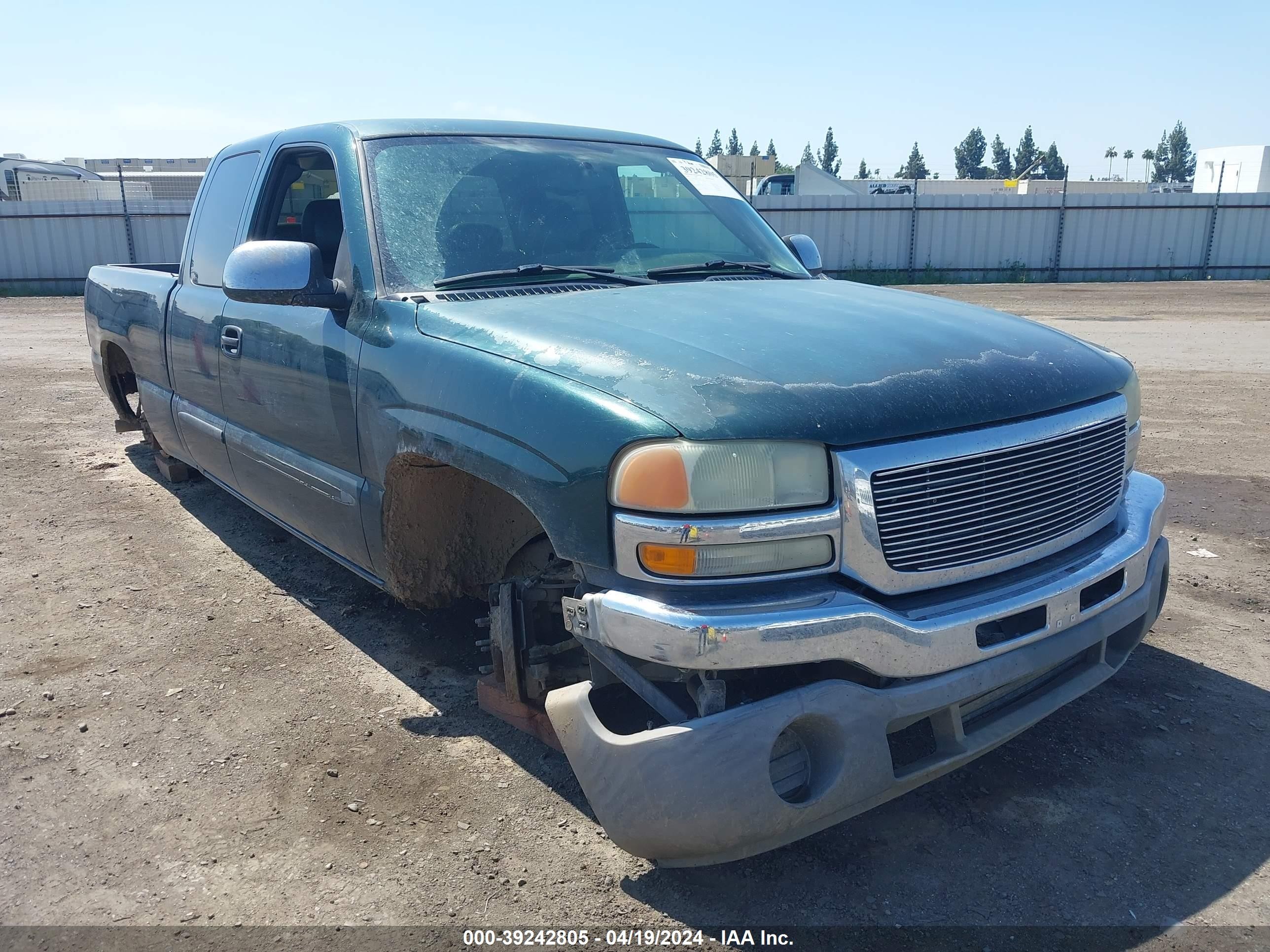 GMC SIERRA 2004 2gtec19t941311436