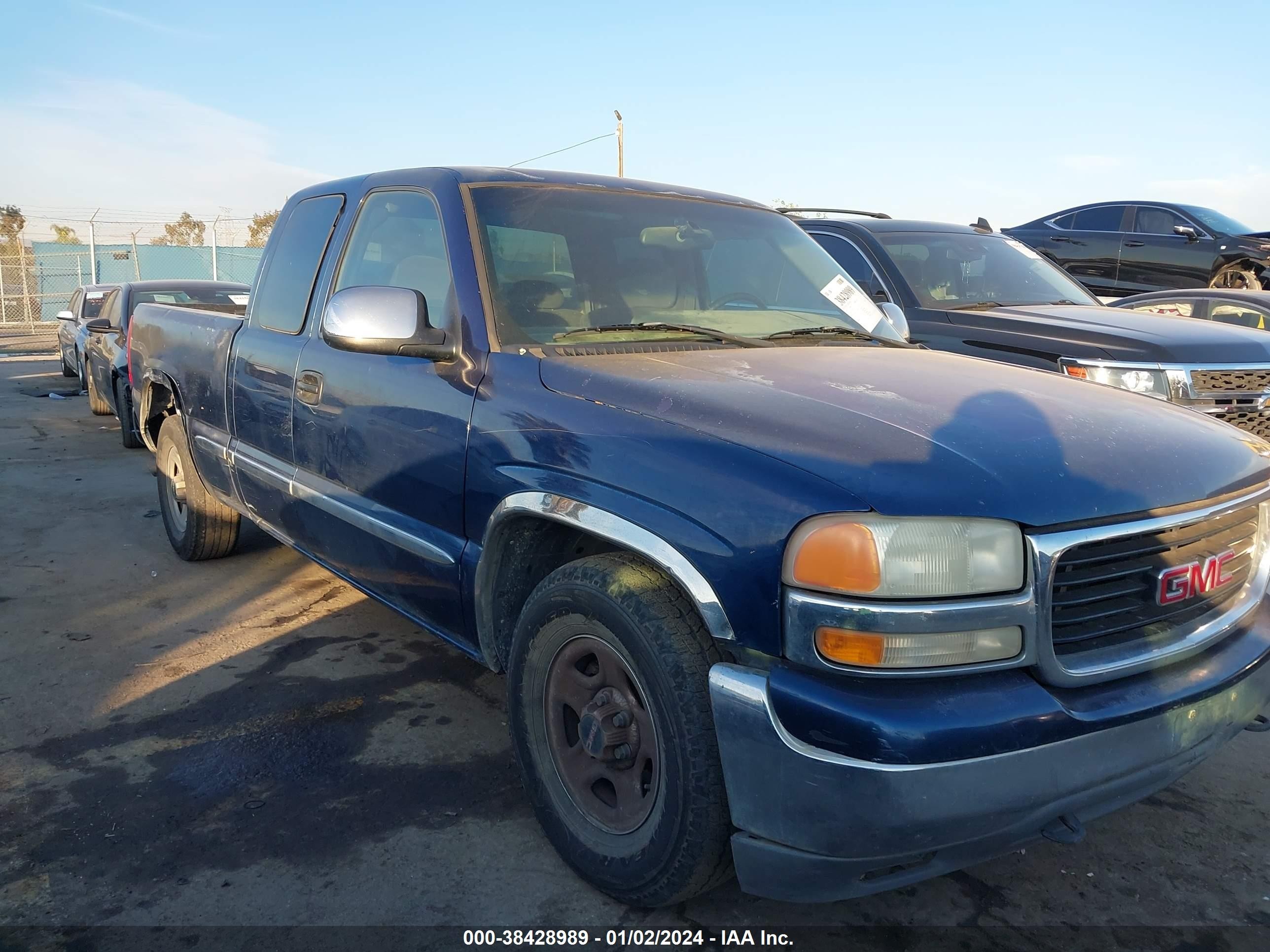 GMC SIERRA 2001 2gtec19tx11127523