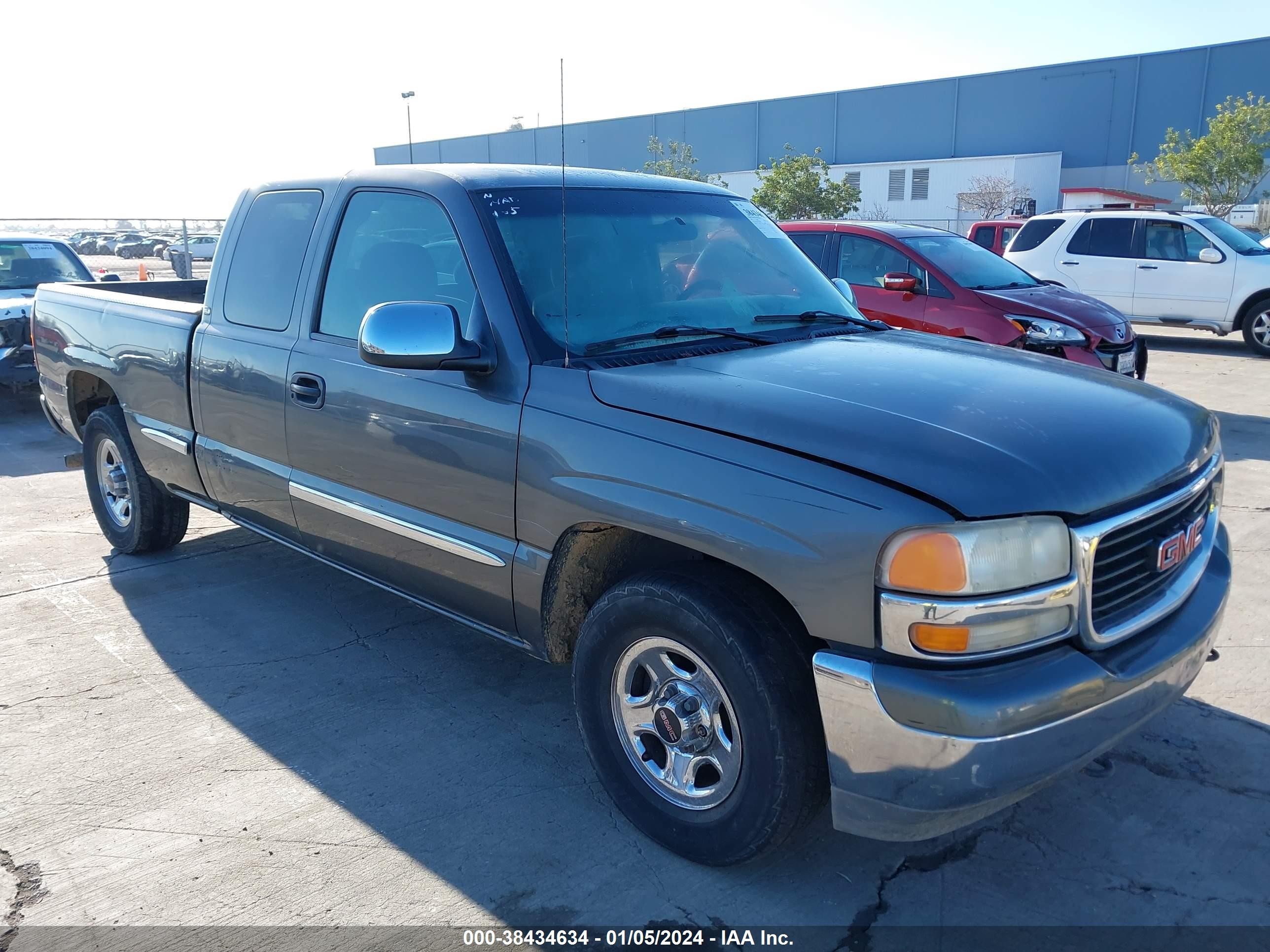 GMC SIERRA 2001 2gtec19tx11256653