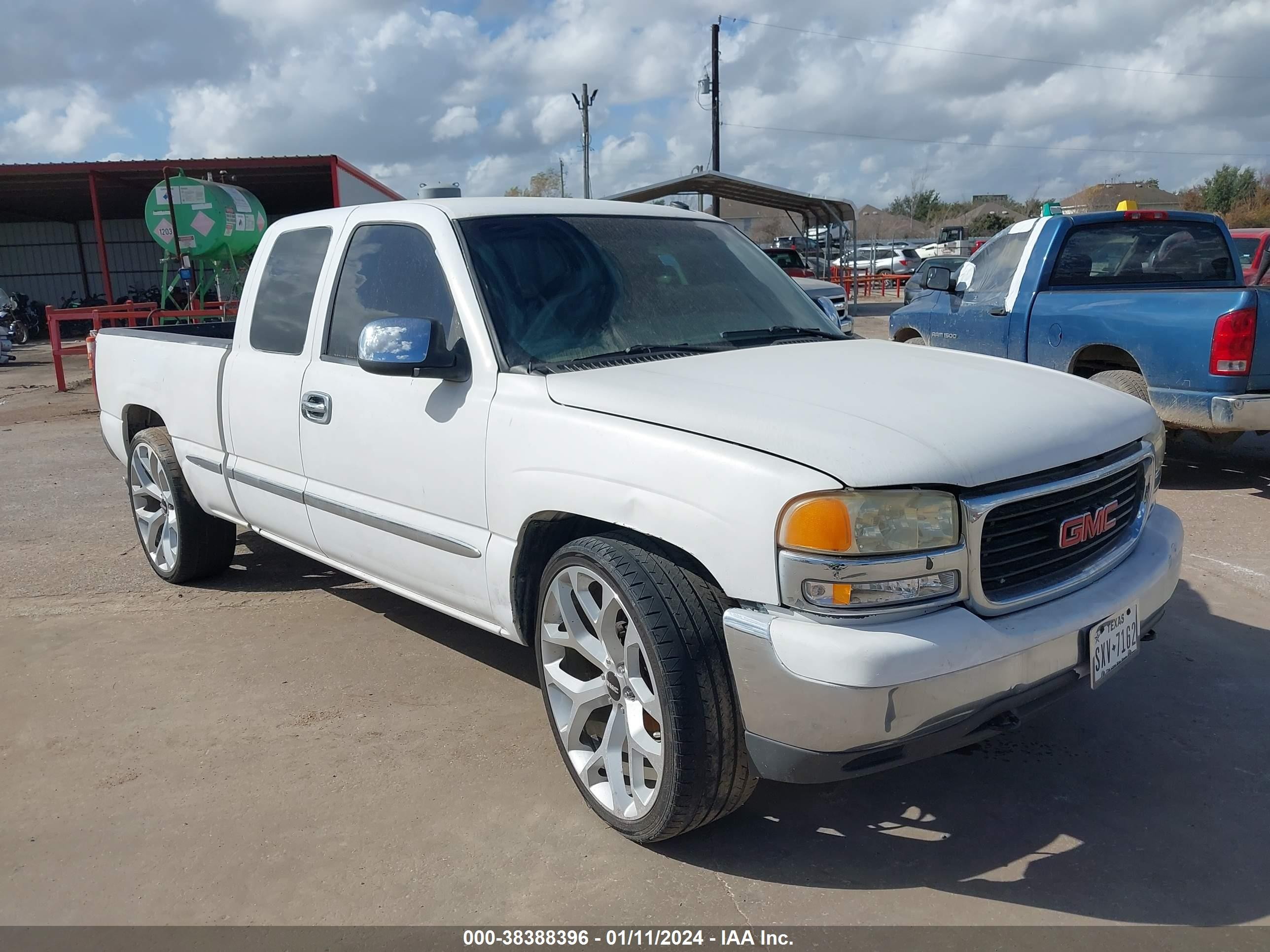 GMC SIERRA 2002 2gtec19tx21385932