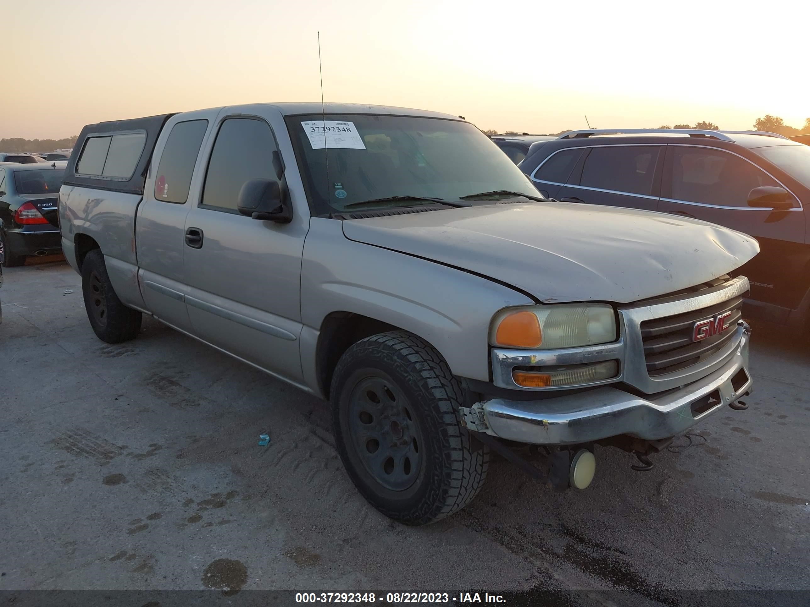 GMC SIERRA 2004 2gtec19tx41284599