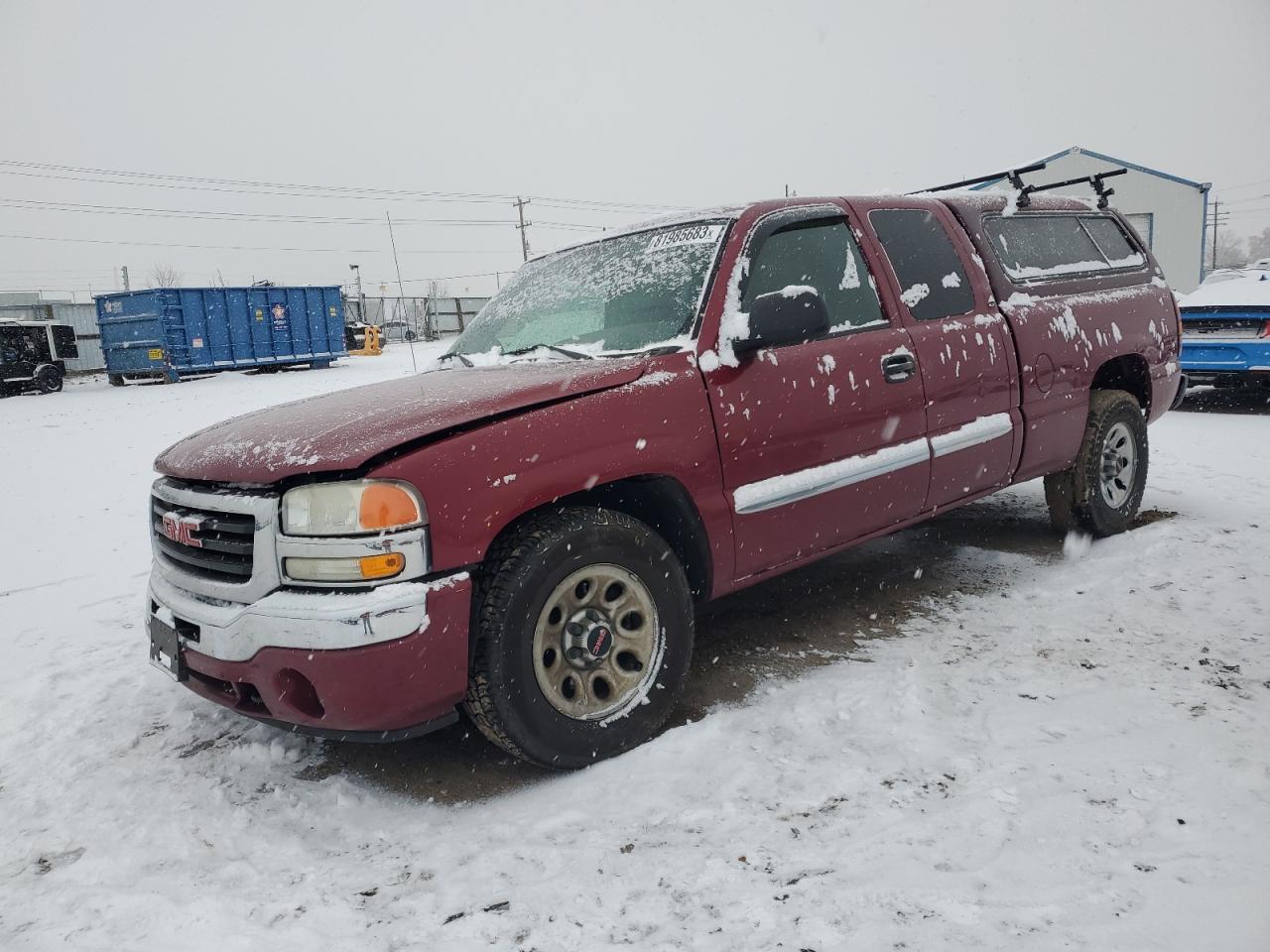 GMC SIERRA 2005 2gtec19tx51328134