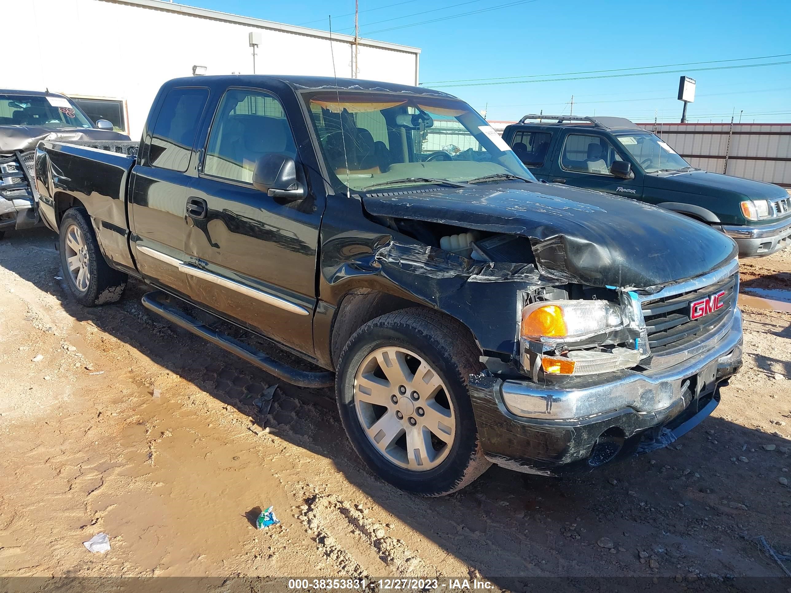 GMC SIERRA 2003 2gtec19v031266693