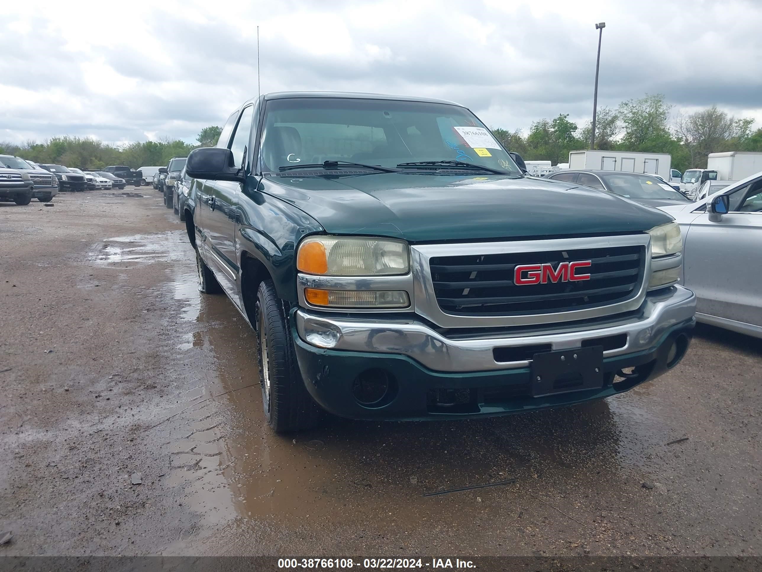 GMC SIERRA 2003 2gtec19v031404345