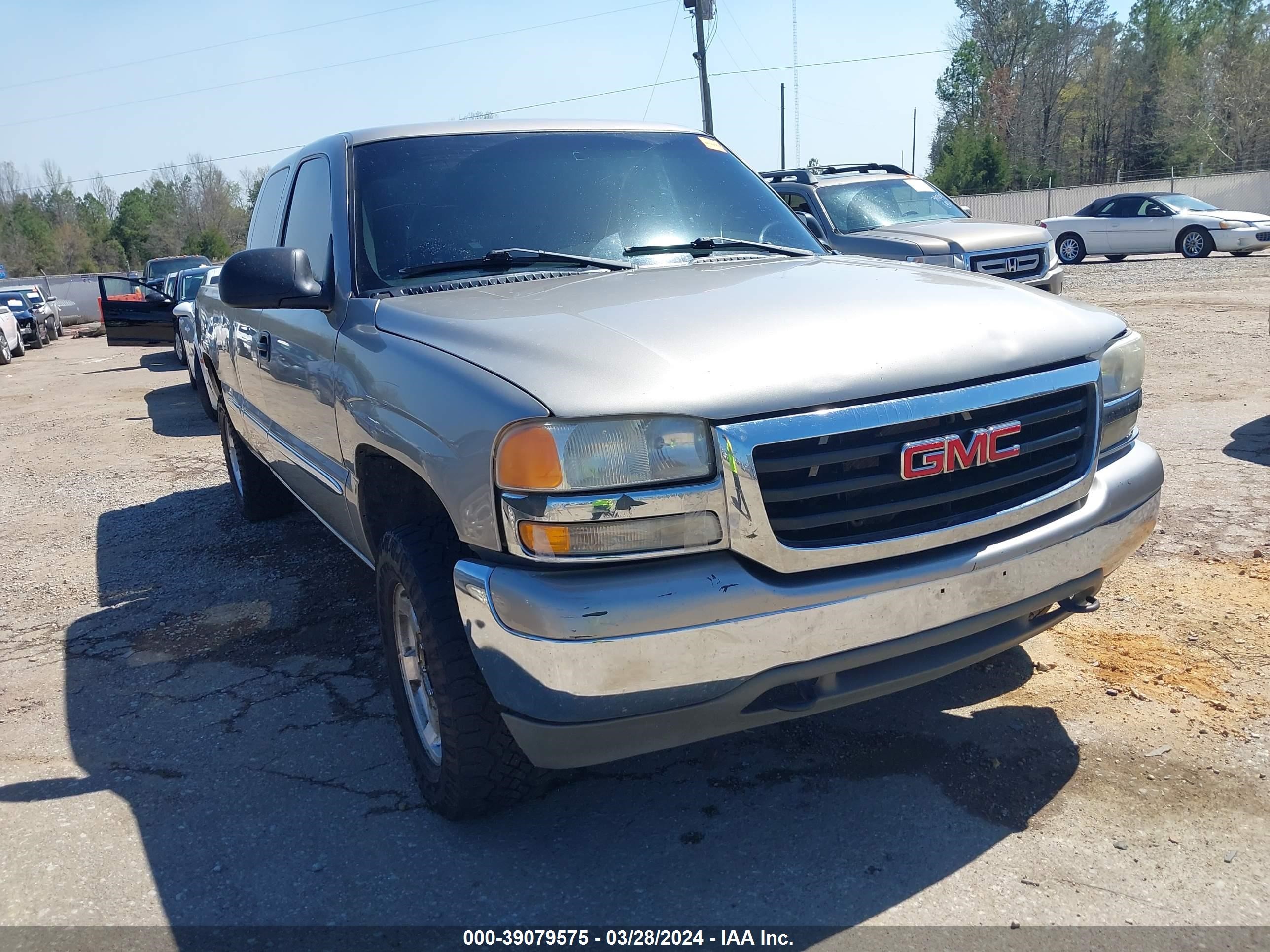 GMC SIERRA 2001 2gtec19v111217029