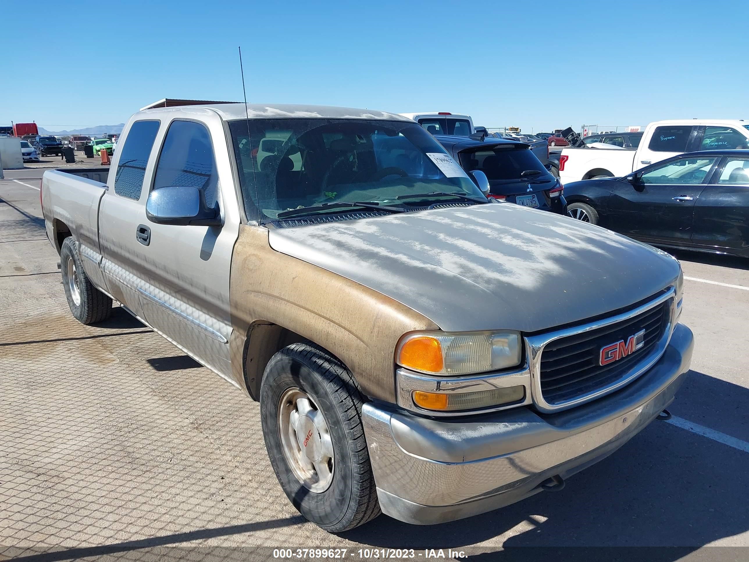 GMC SIERRA 2002 2gtec19v121168206