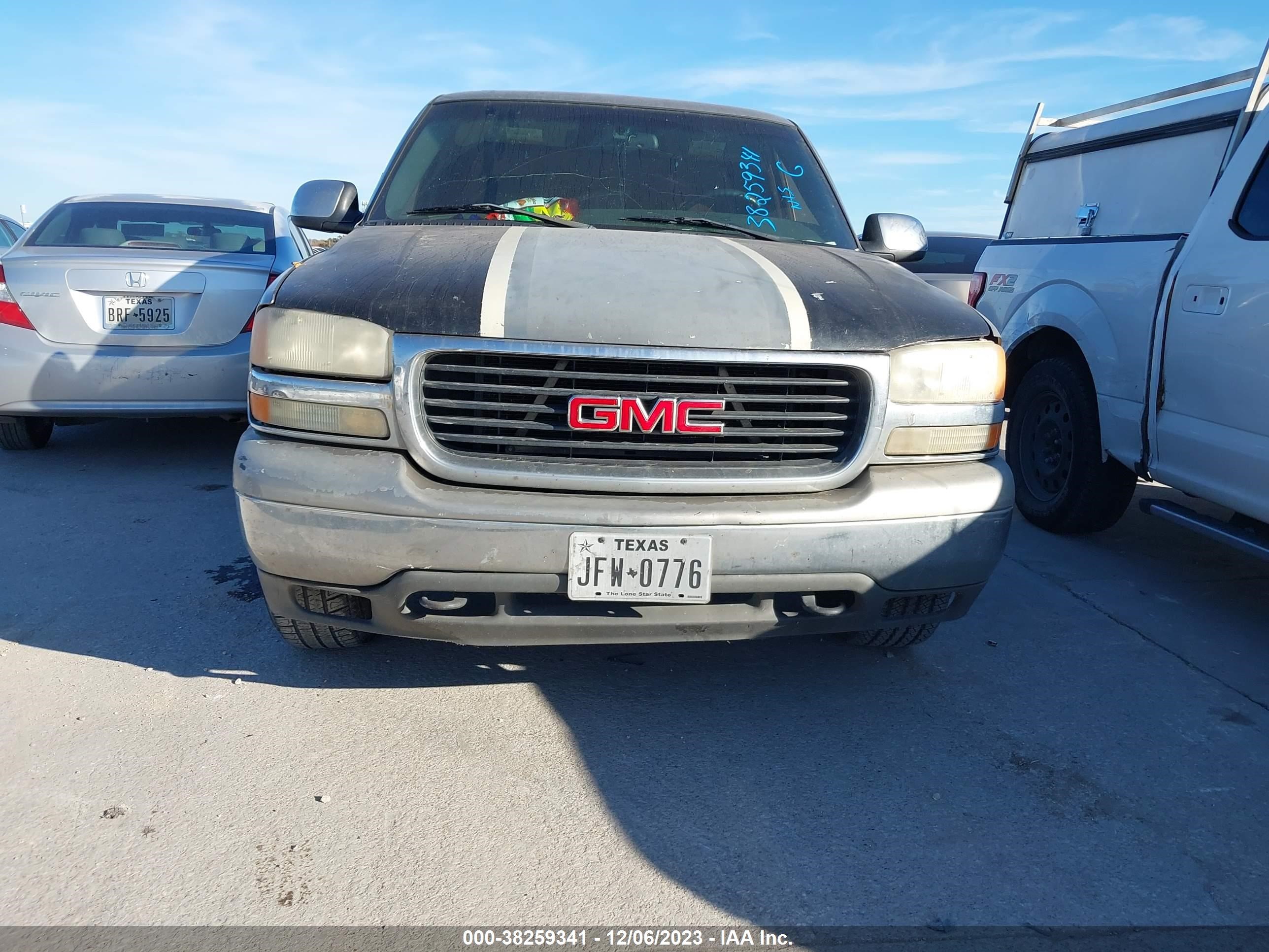 GMC SIERRA 2002 2gtec19v121189444