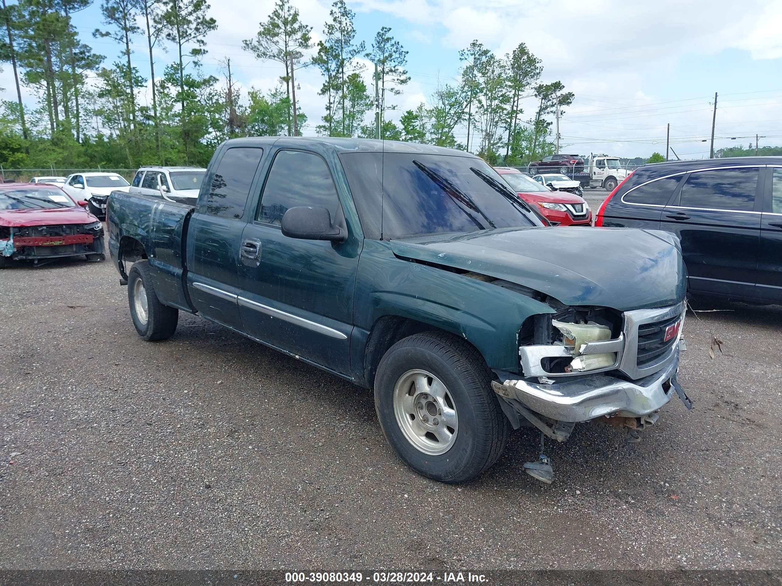 GMC SIERRA 2003 2gtec19v131164416