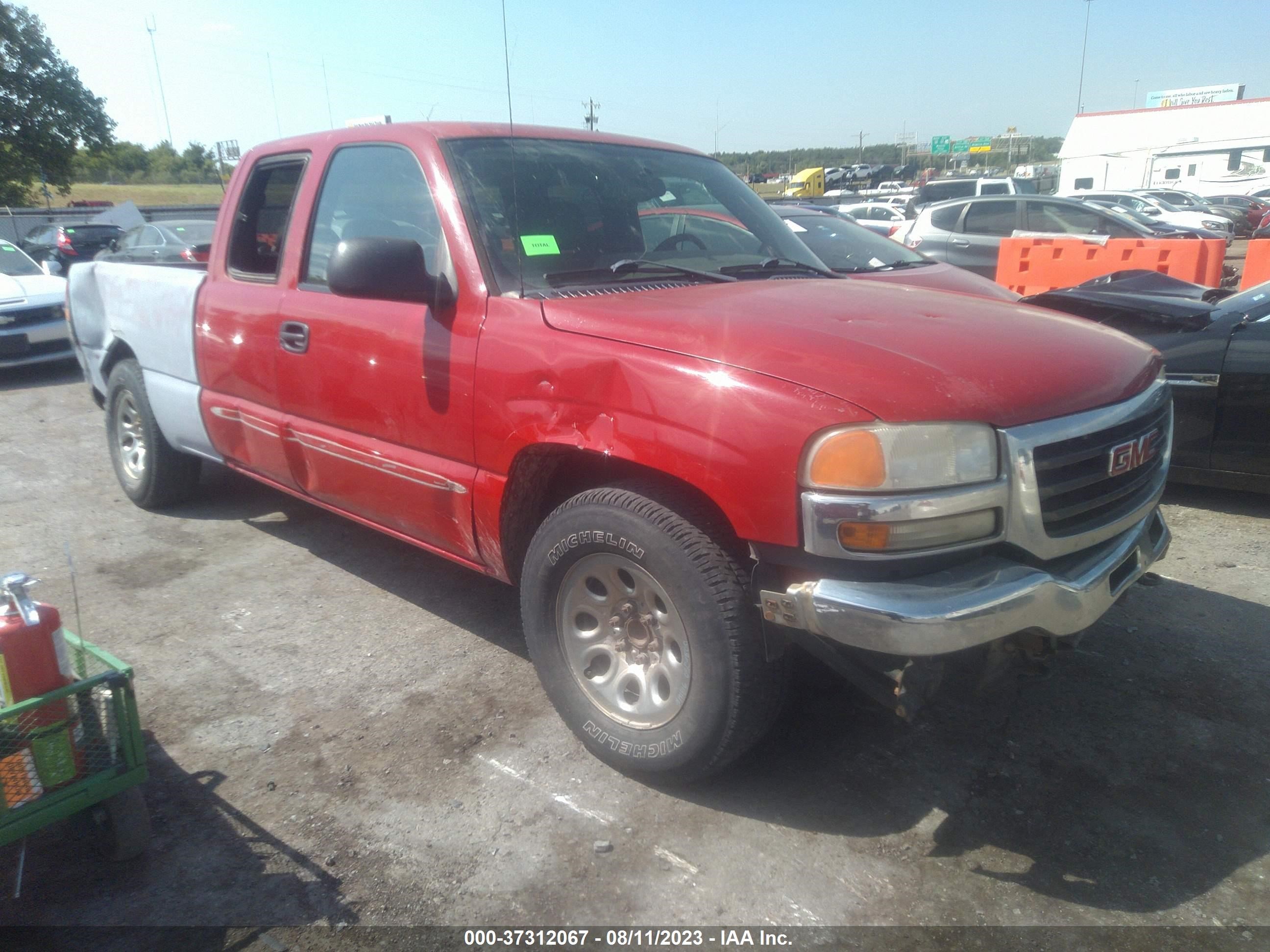 GMC SIERRA 2006 2gtec19v161354768