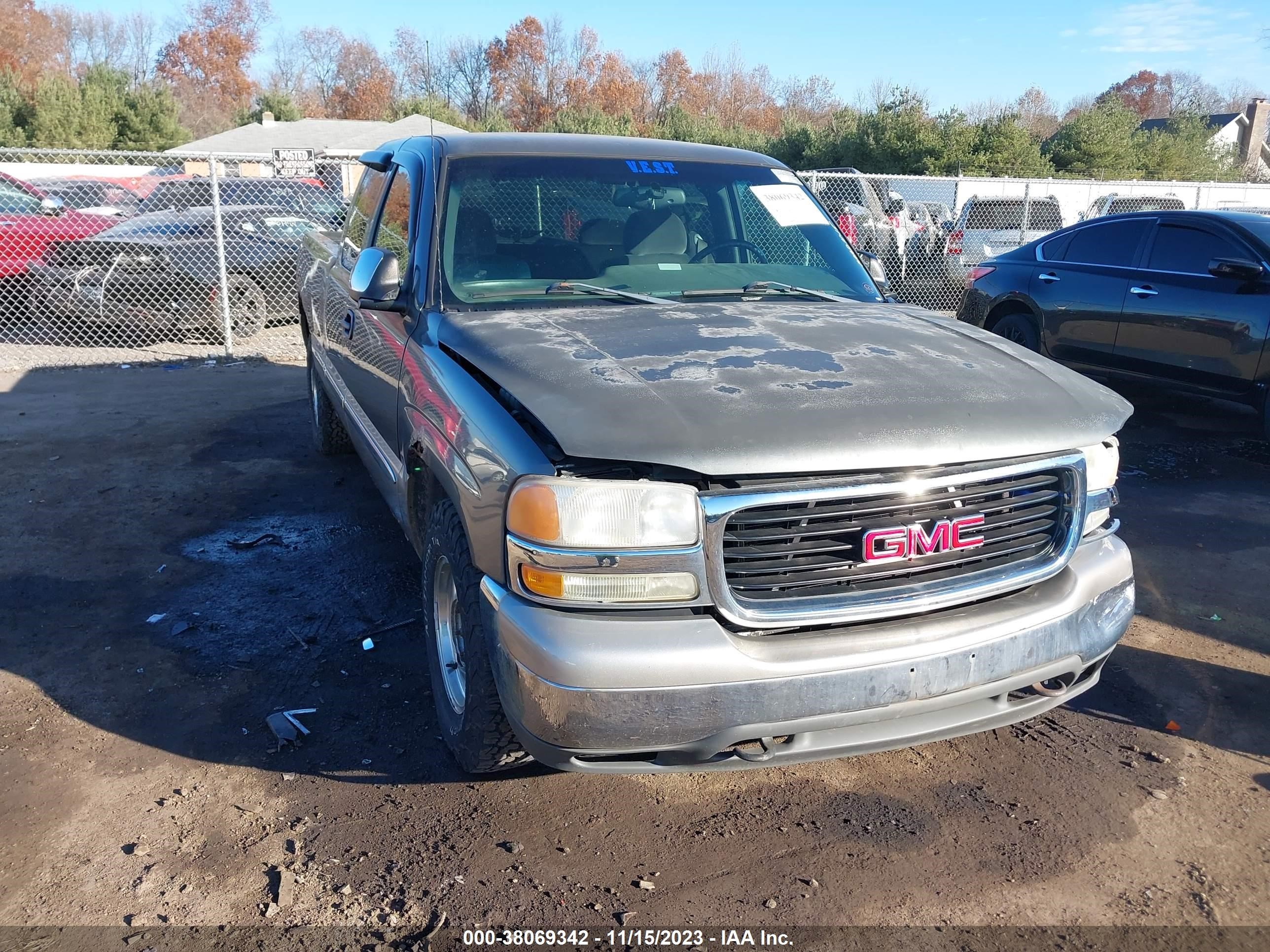 GMC SIERRA 2001 2gtec19v211338717