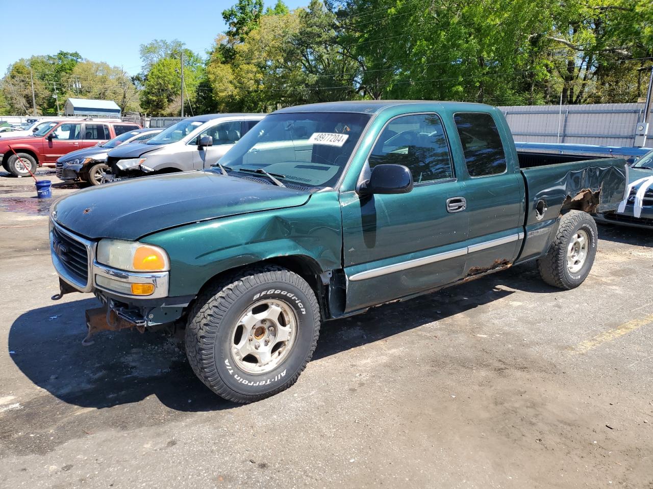 GMC SIERRA 2002 2gtec19v221327167