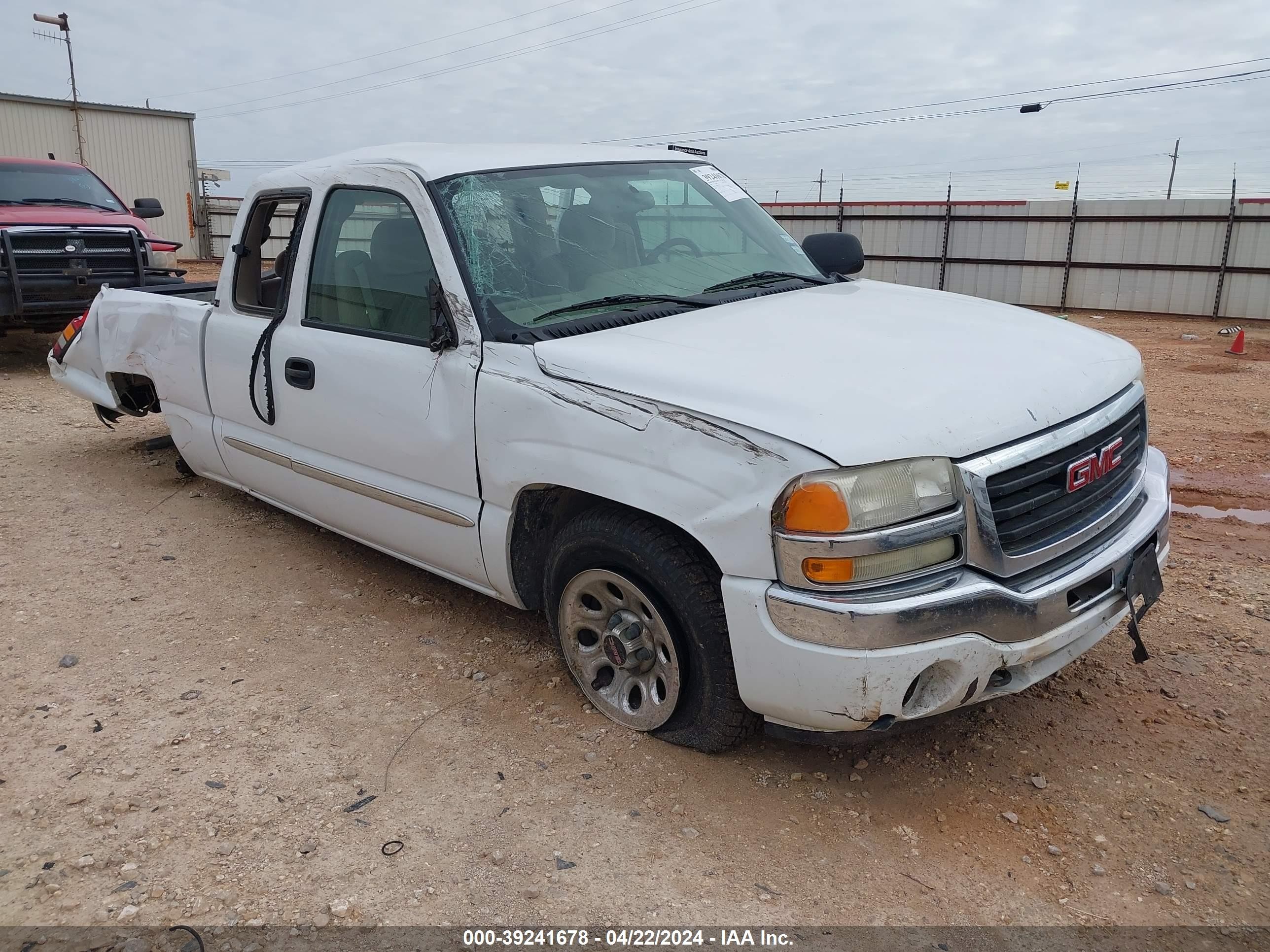 GMC SIERRA 2005 2gtec19v251301074