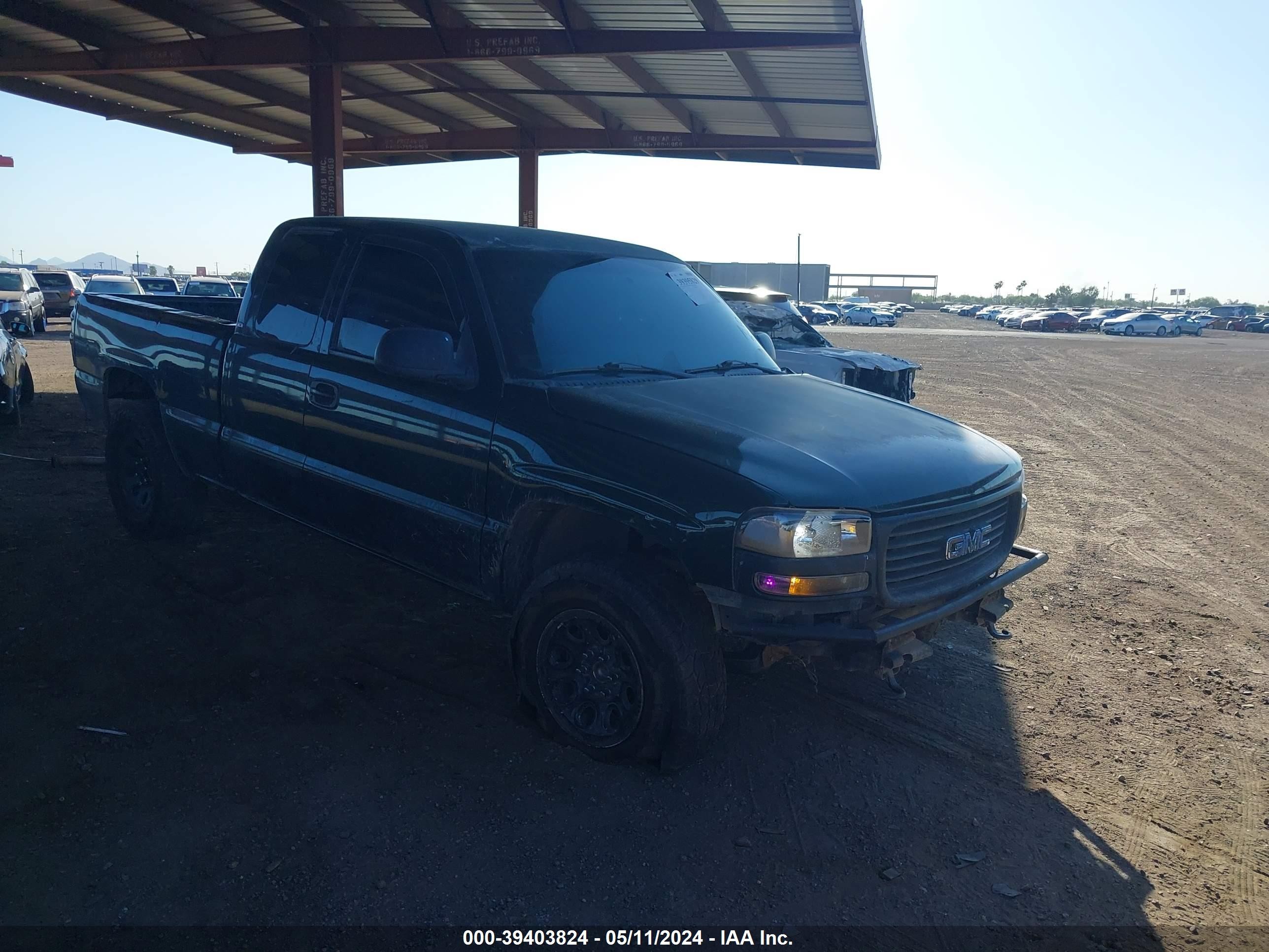 GMC SIERRA 2001 2gtec19v311160106