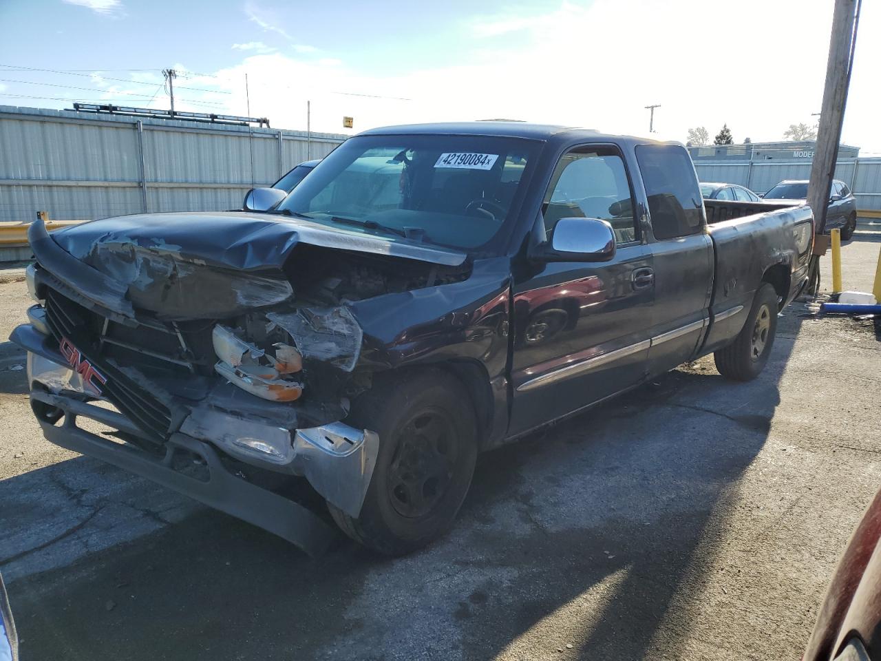 GMC SIERRA 2002 2gtec19v321104846