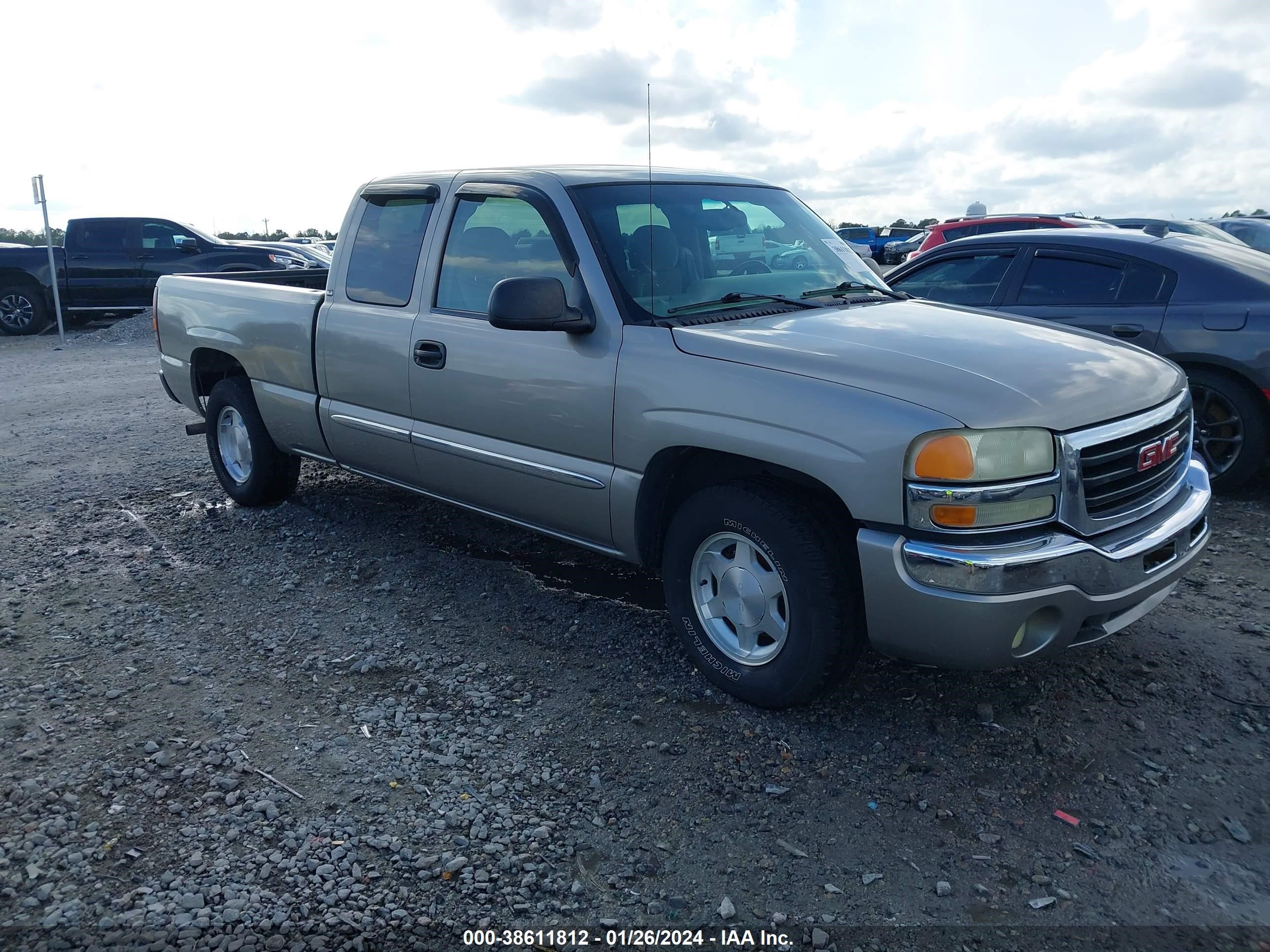 GMC SIERRA 2003 2gtec19v331239925