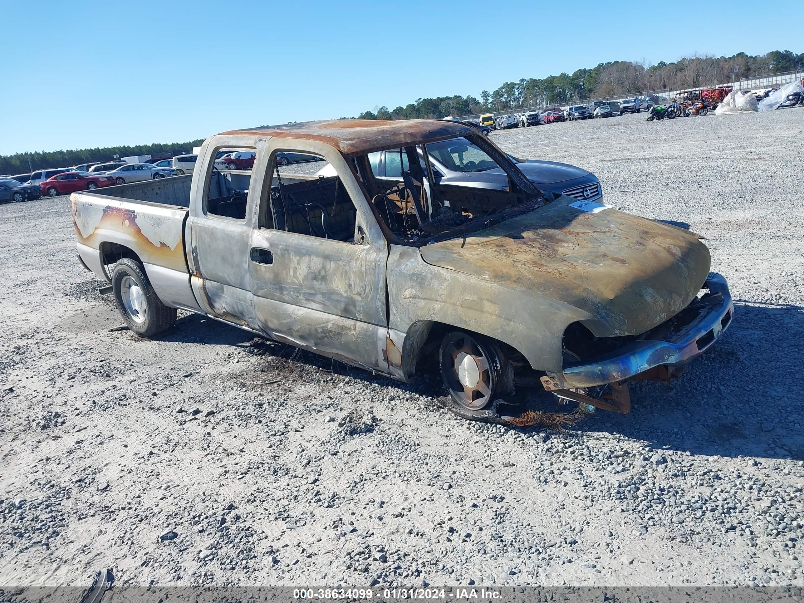 GMC SIERRA 2004 2gtec19v341126882