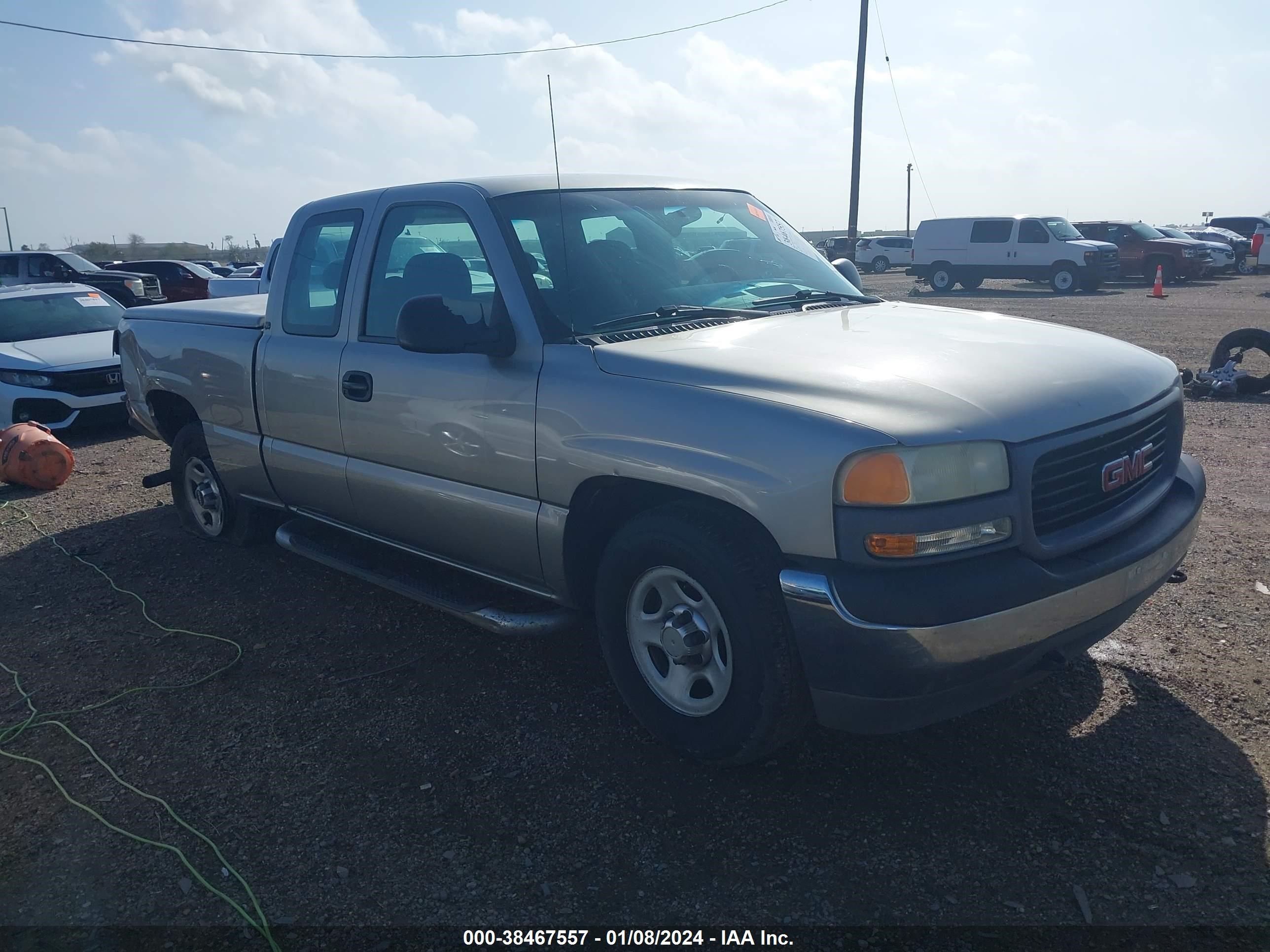 GMC SIERRA 2001 2gtec19v411137000