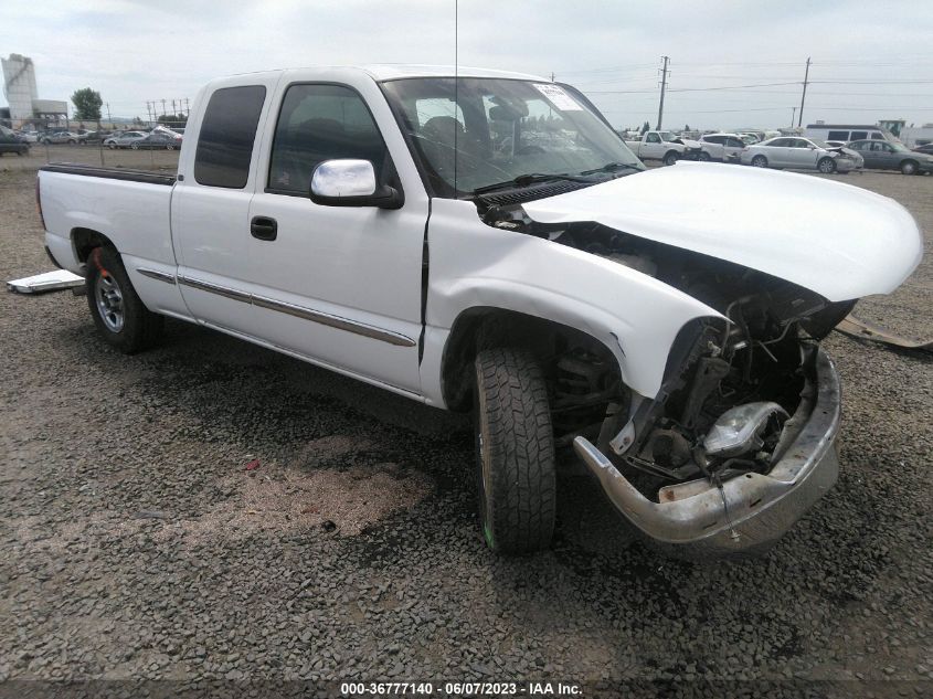 GMC SIERRA 2002 2gtec19v421183377