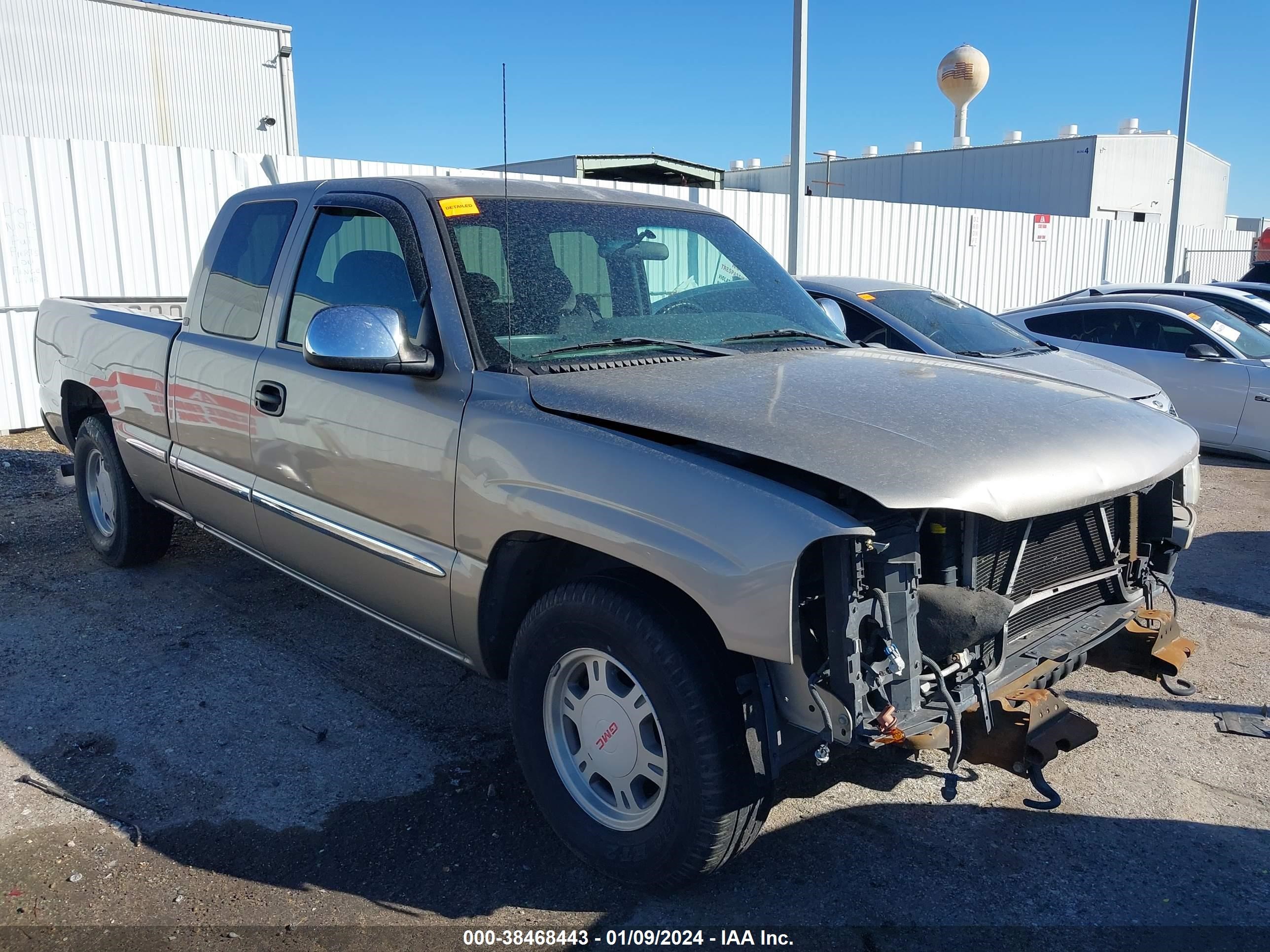 GMC SIERRA 2001 2gtec19v711380655