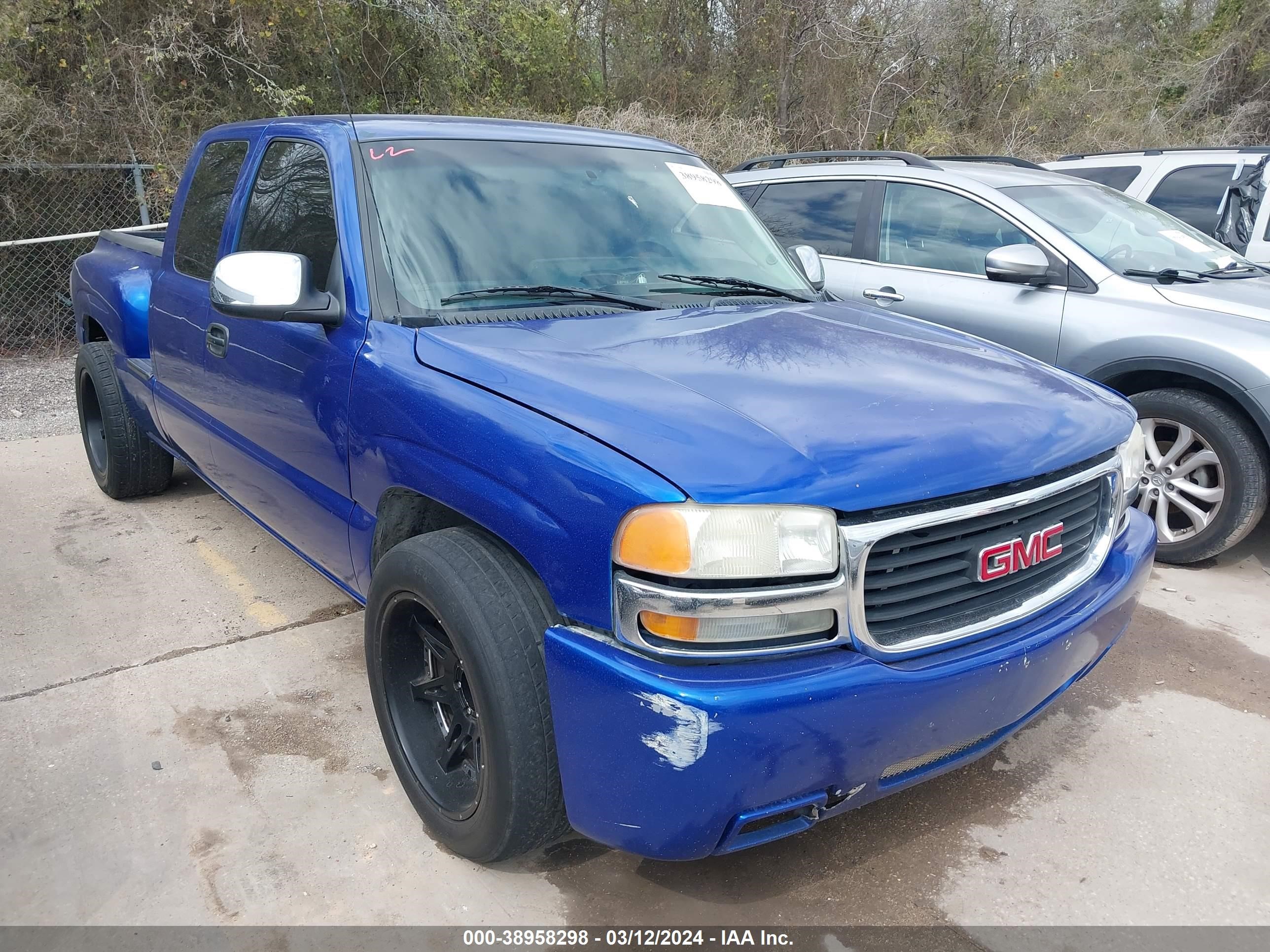 GMC SIERRA 2002 2gtec19v721139308