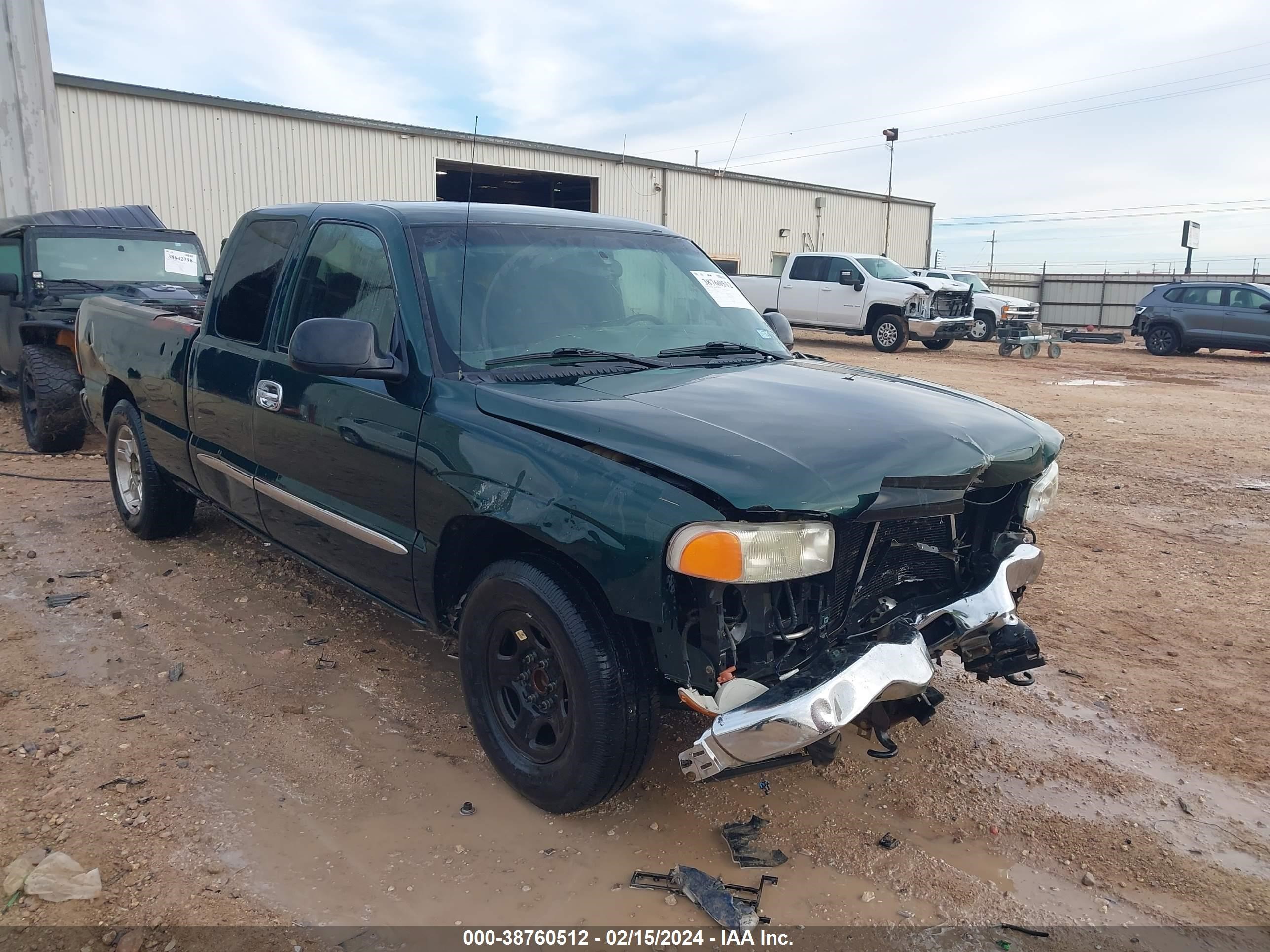 GMC SIERRA 2004 2gtec19v741409060