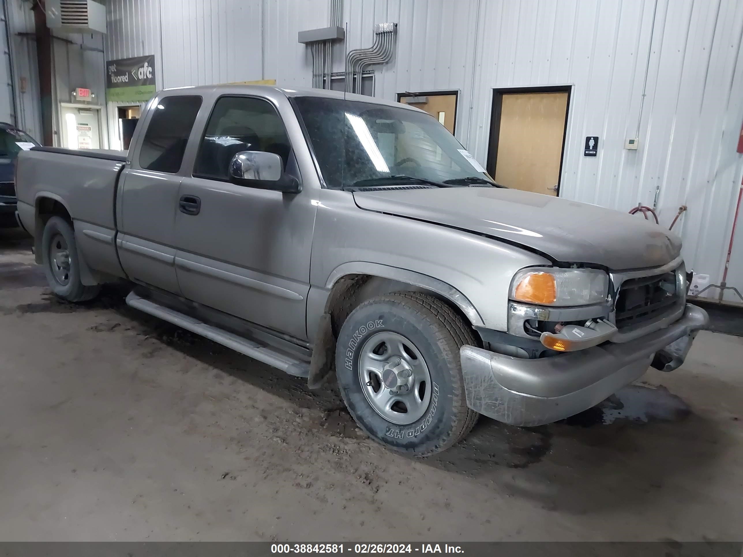 GMC SIERRA 2000 2gtec19v7y1296104