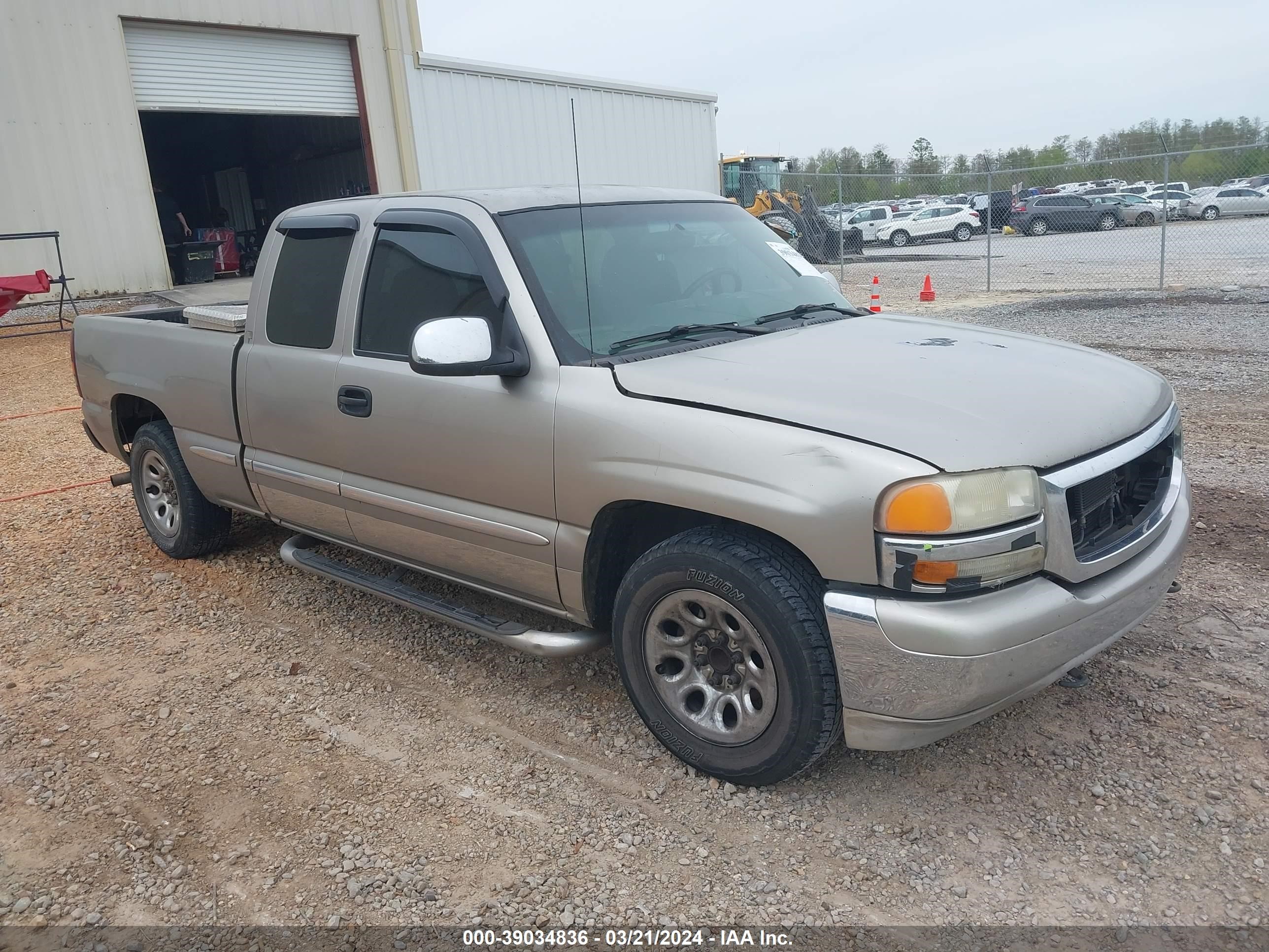 GMC SIERRA 2002 2gtec19v921195864