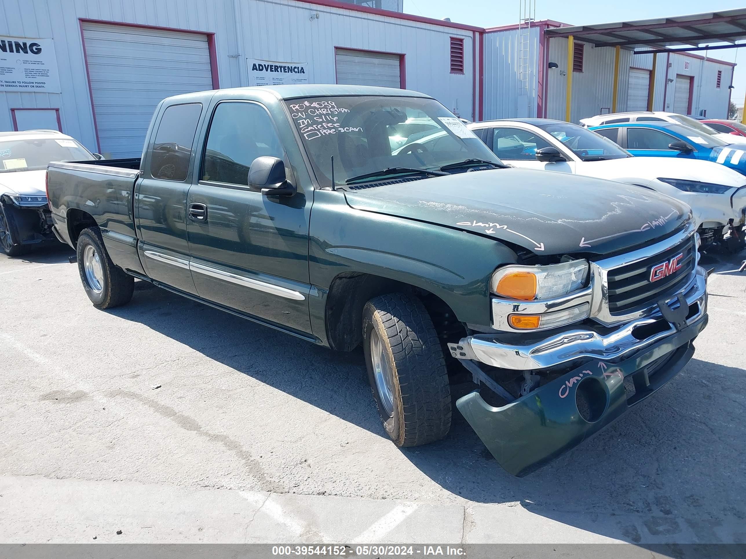 GMC SIERRA 2003 2gtec19v931137108