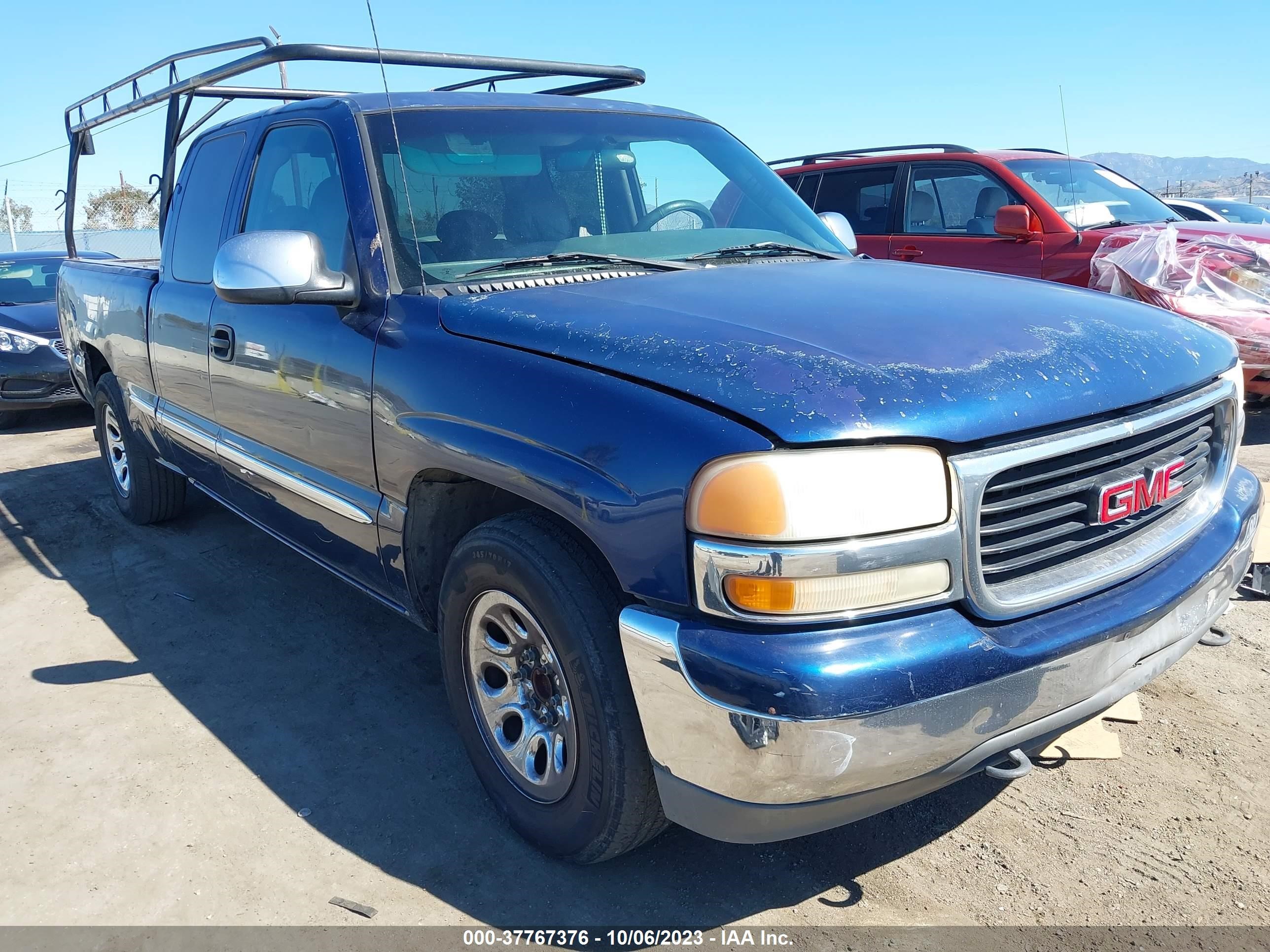 GMC SIERRA 2001 2gtec19vx11243712