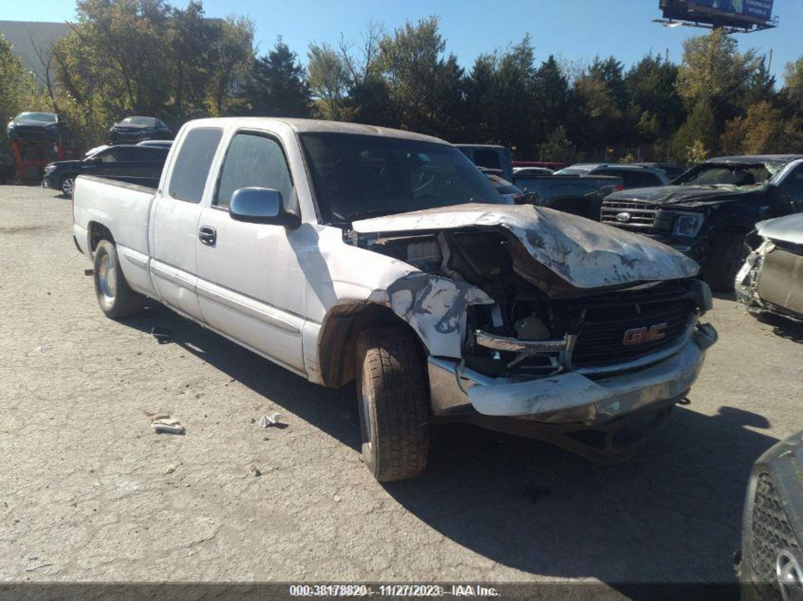 GMC SIERRA 2002 2gtec19vx21408661