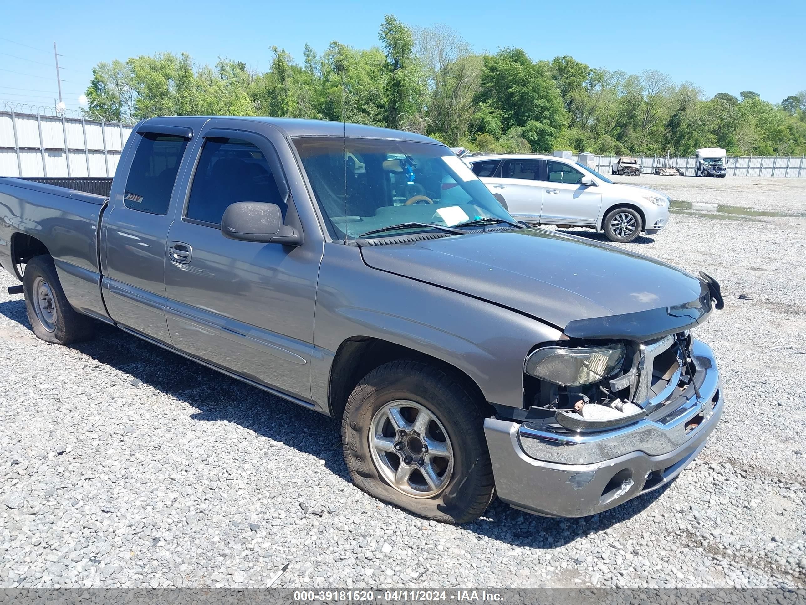 GMC SIERRA 2003 2gtec19vx31192134