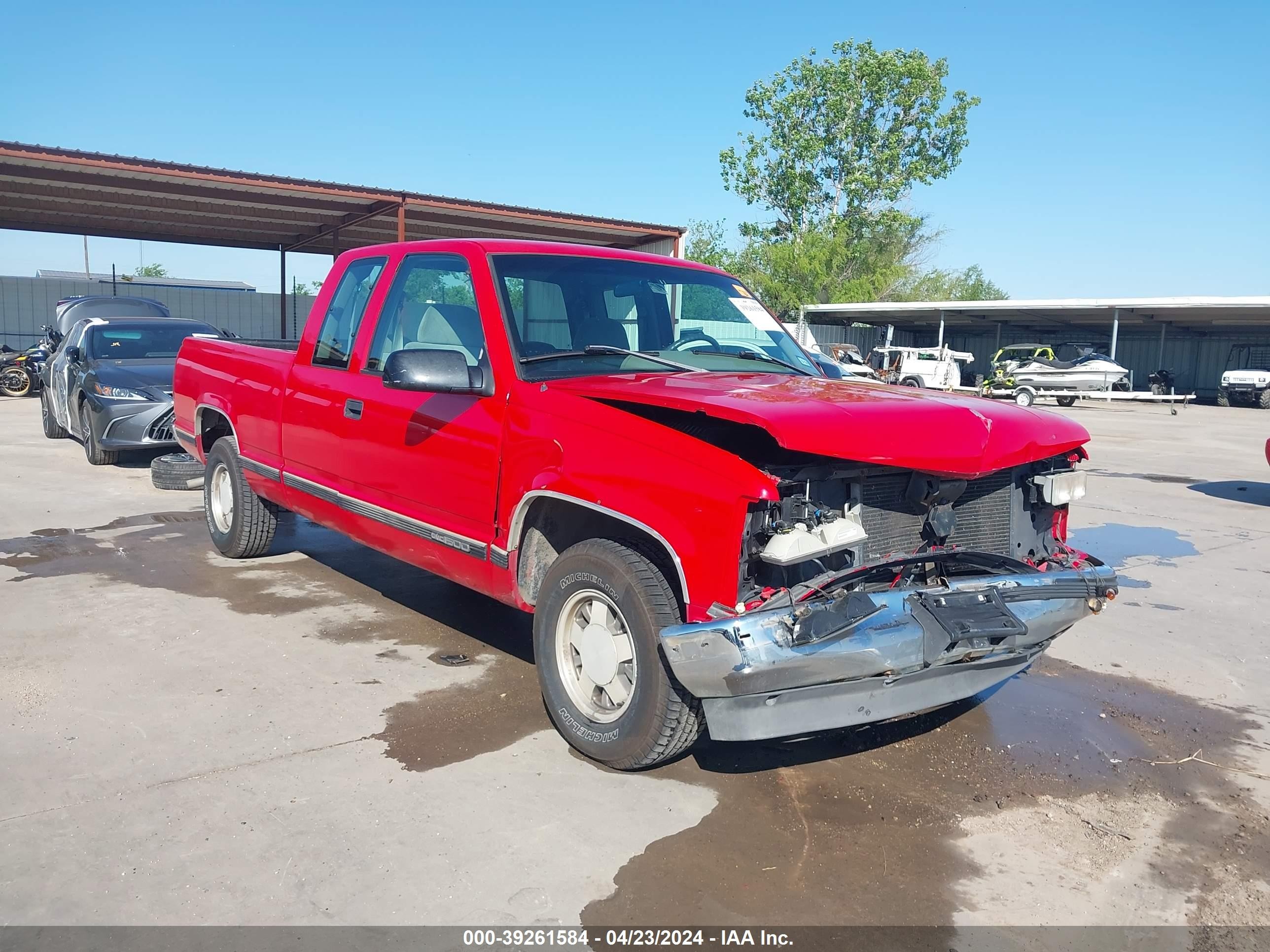 GMC SIERRA 1996 2gtec19wxt1542340