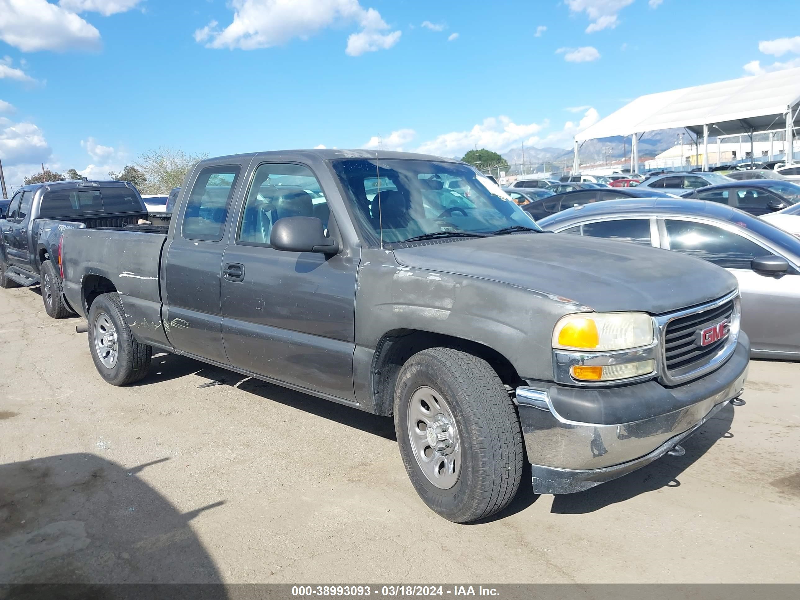 GMC SIERRA 2002 2gtec19x121126670