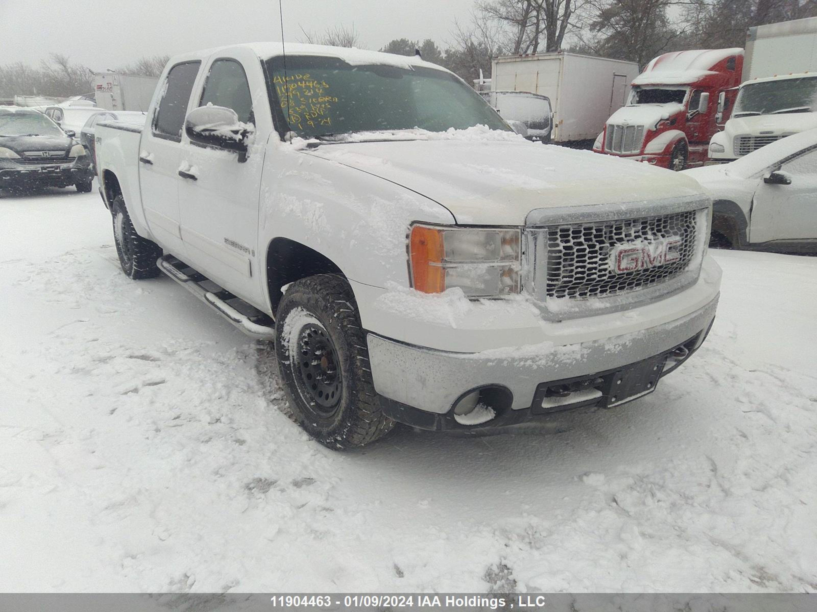 GMC SIERRA 2008 2gtek133481299214