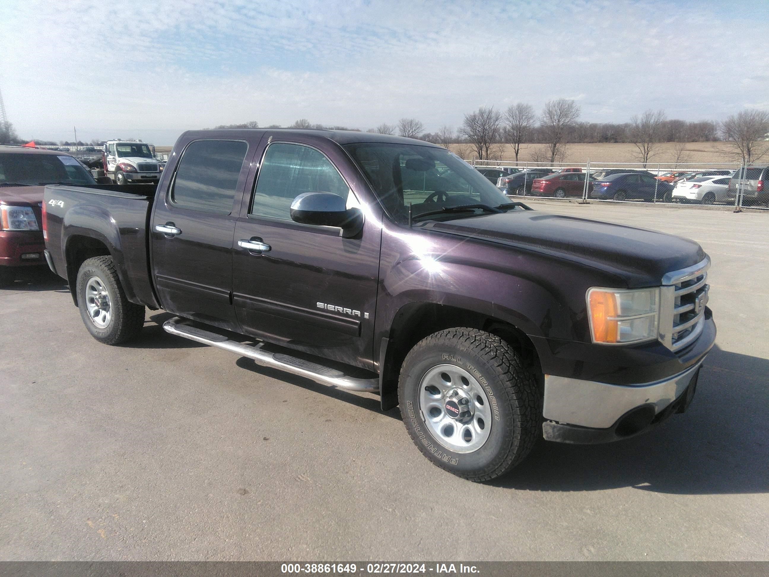 GMC SIERRA 2008 2gtek13c581291672