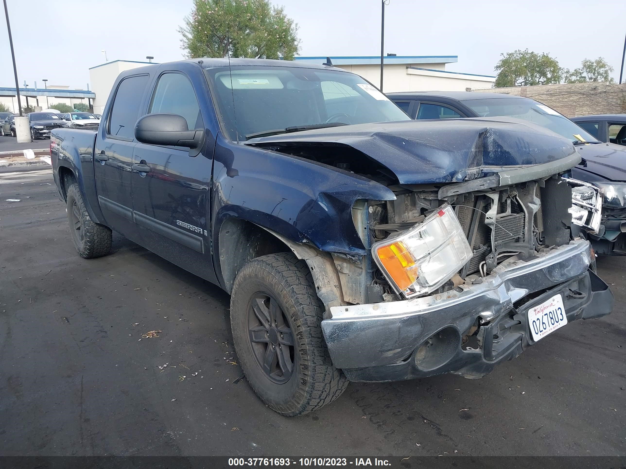 GMC SIERRA 2007 2gtek13m071713449