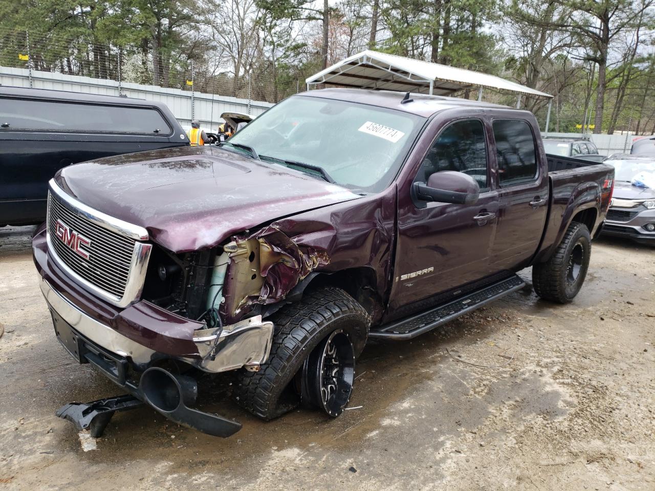 GMC SIERRA 2008 2gtek13m681122981