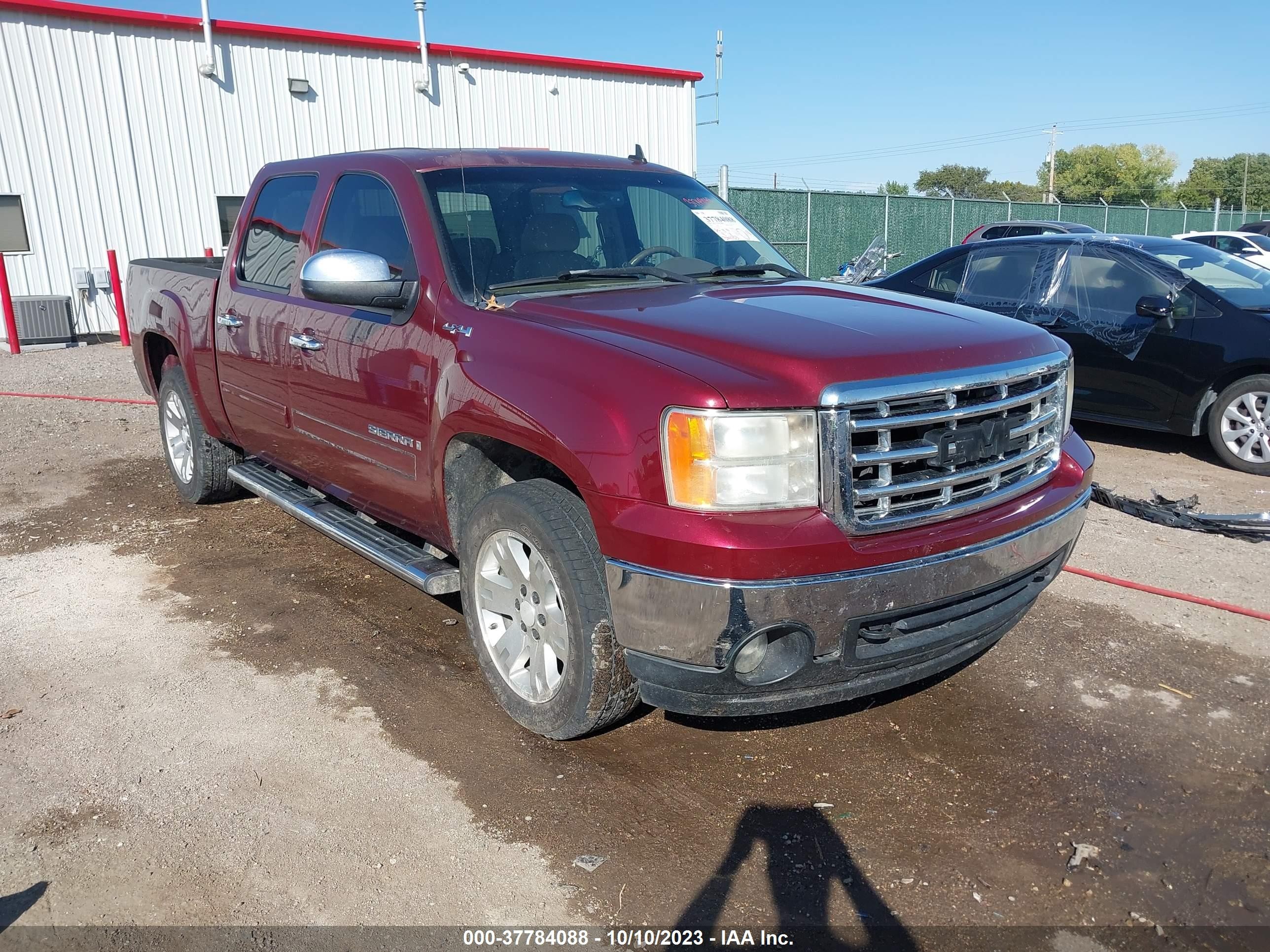 GMC SIERRA 2008 2gtek13m981243679