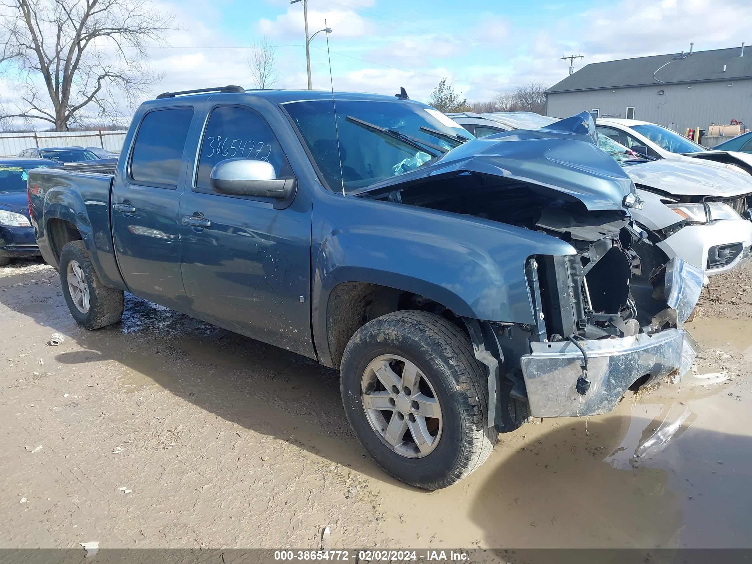 GMC SIERRA 2008 2gtek13mx81175134